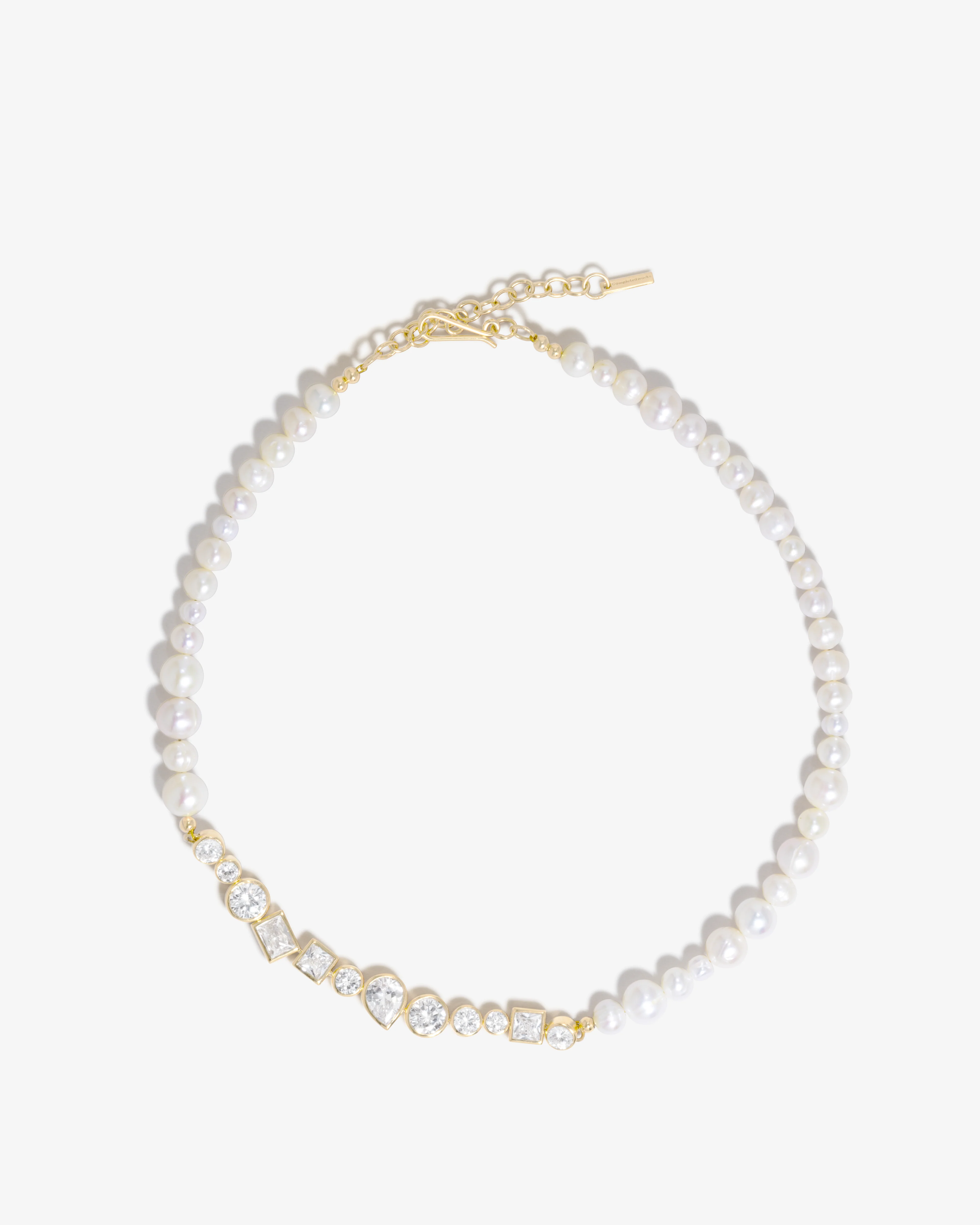Completed Works - Pearl And Cz Necklace - (Gold)