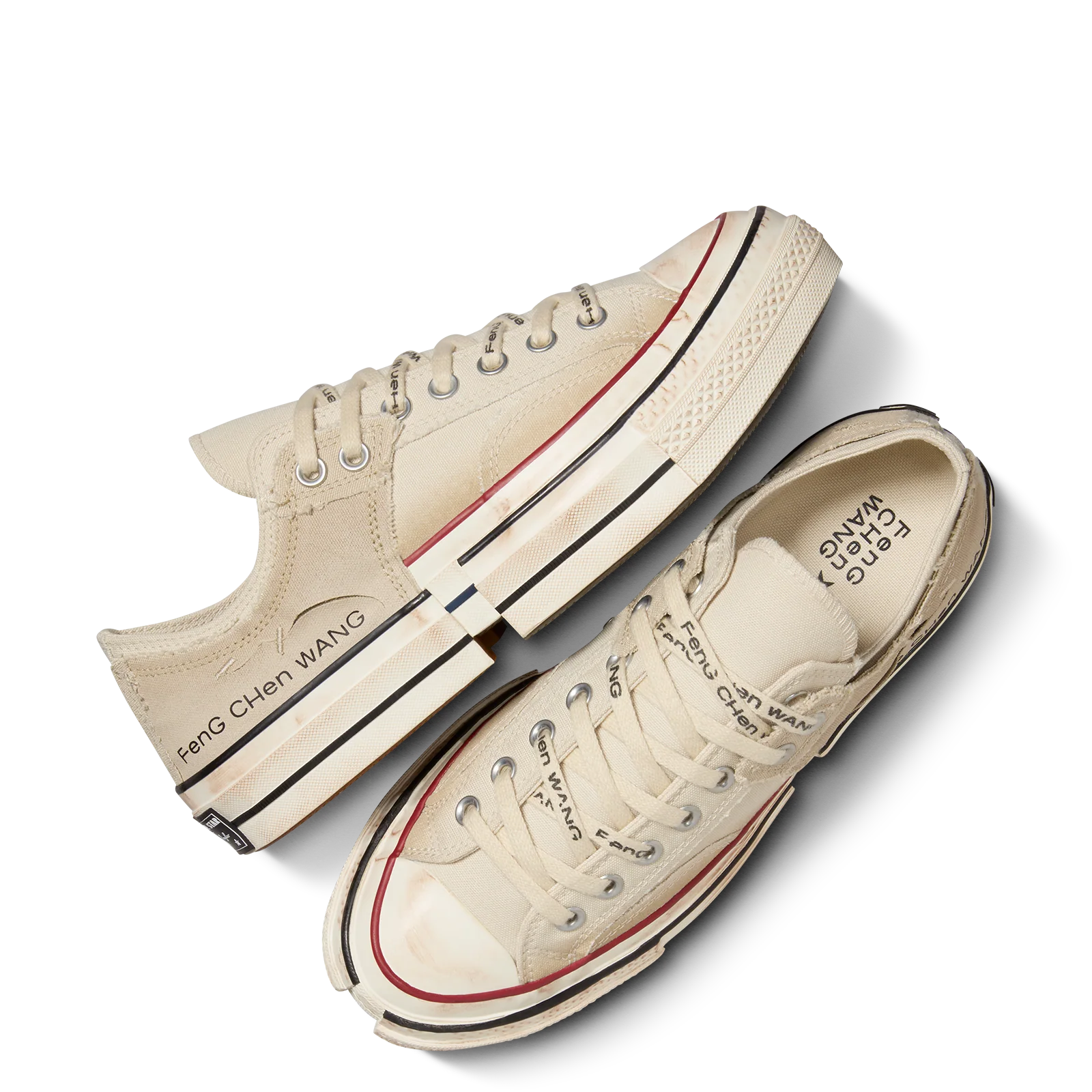 Converse - Feng Chen Wang 2-in-1 Chuck 70 - (Natural Ivory/Brown Rice/Egret) - Image 3