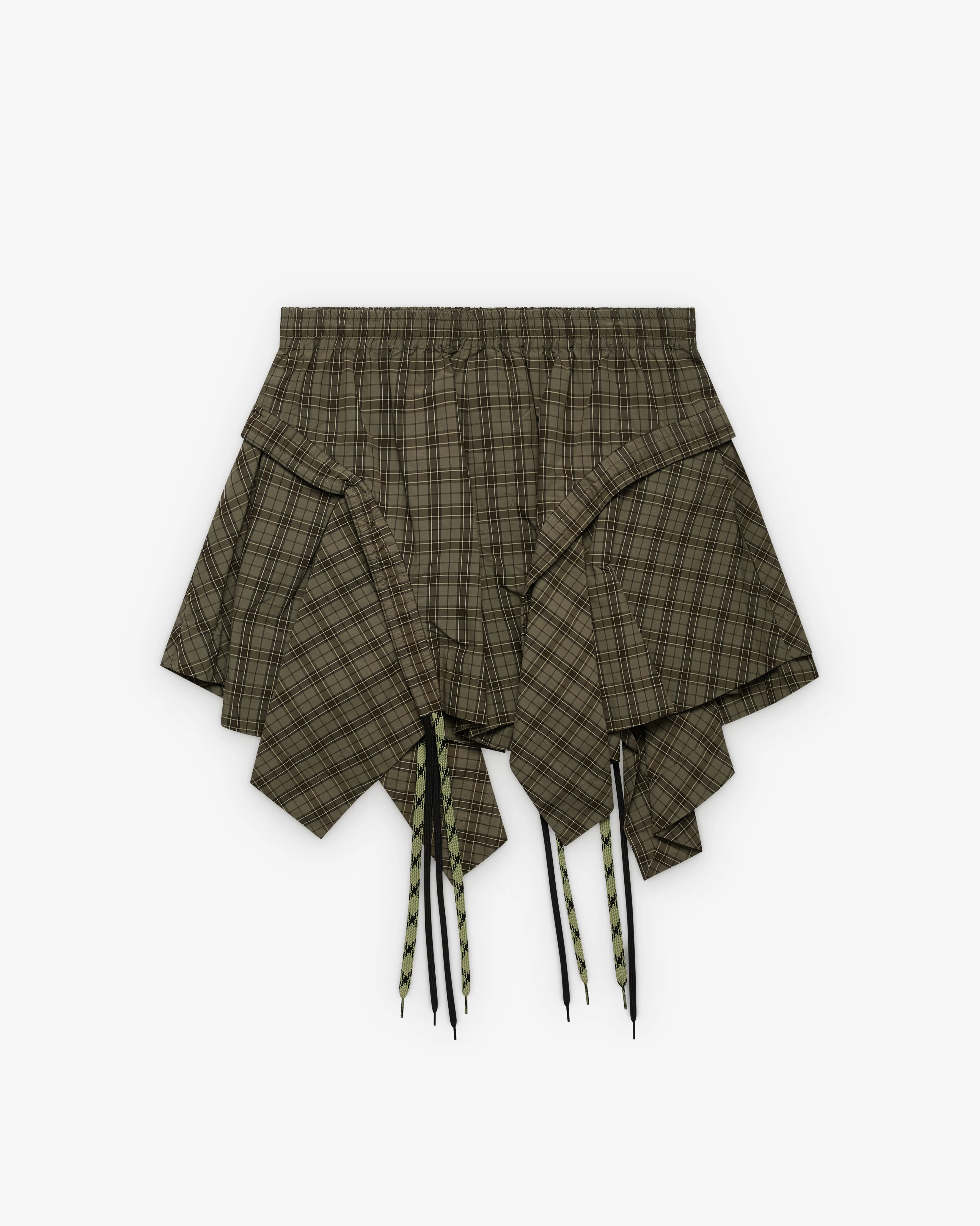 Craig Green - Men's Circle Drape Shorts - (Grey) - Image 2