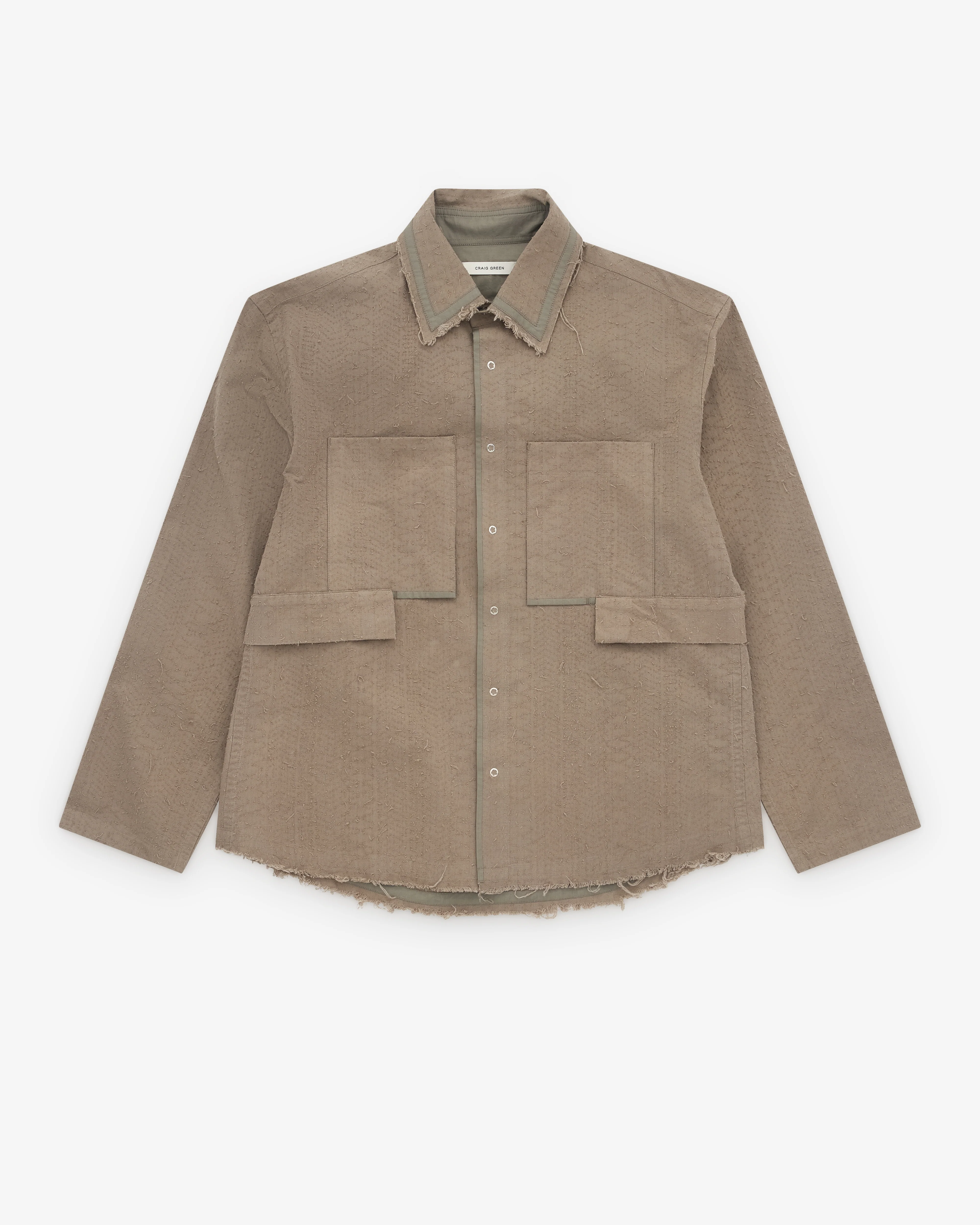 Craig Green - Men's Ripstop Towel Shirt - (Sand)