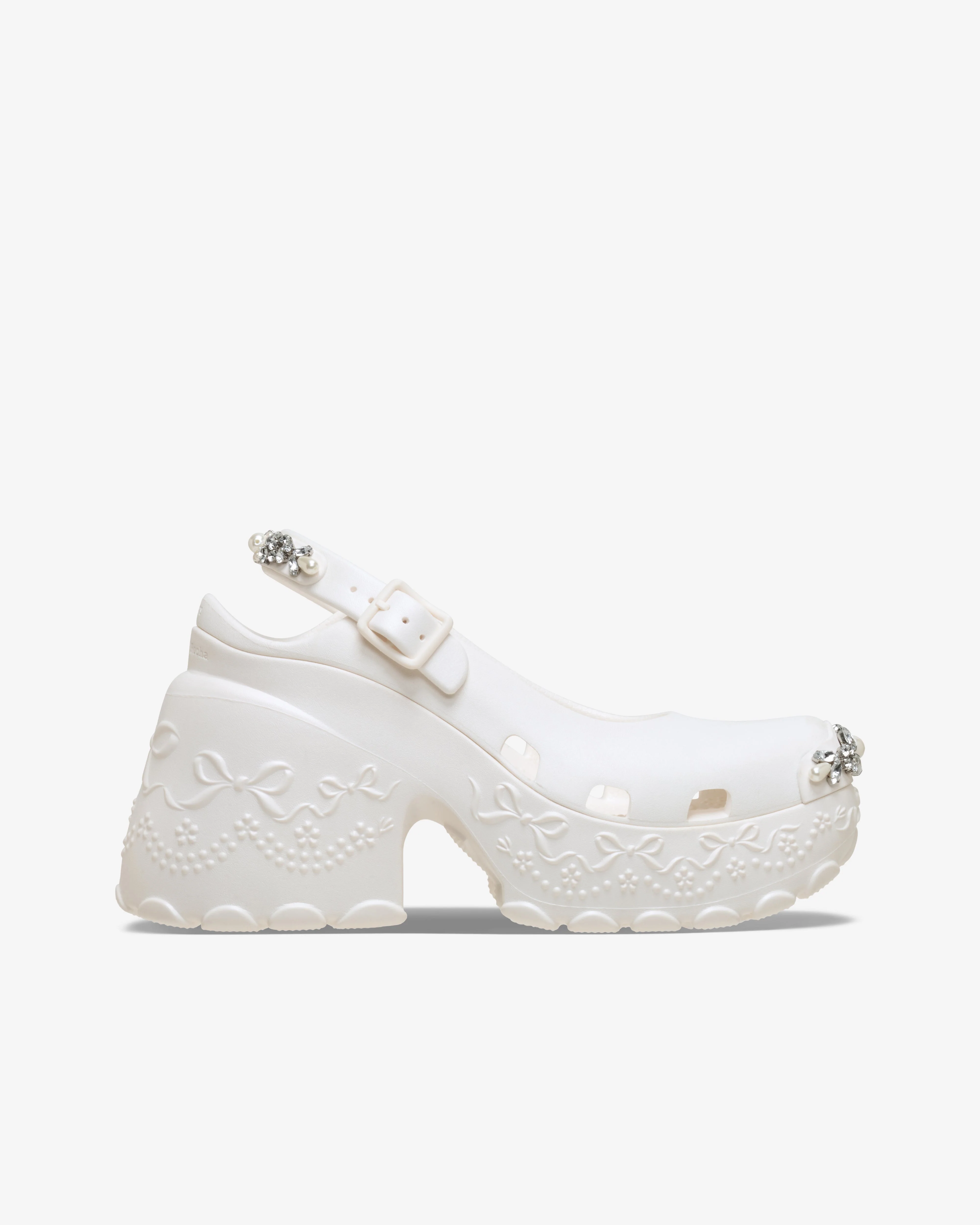Crocs - Women's Simone Rocha Ballerina Platform - (Oyster)