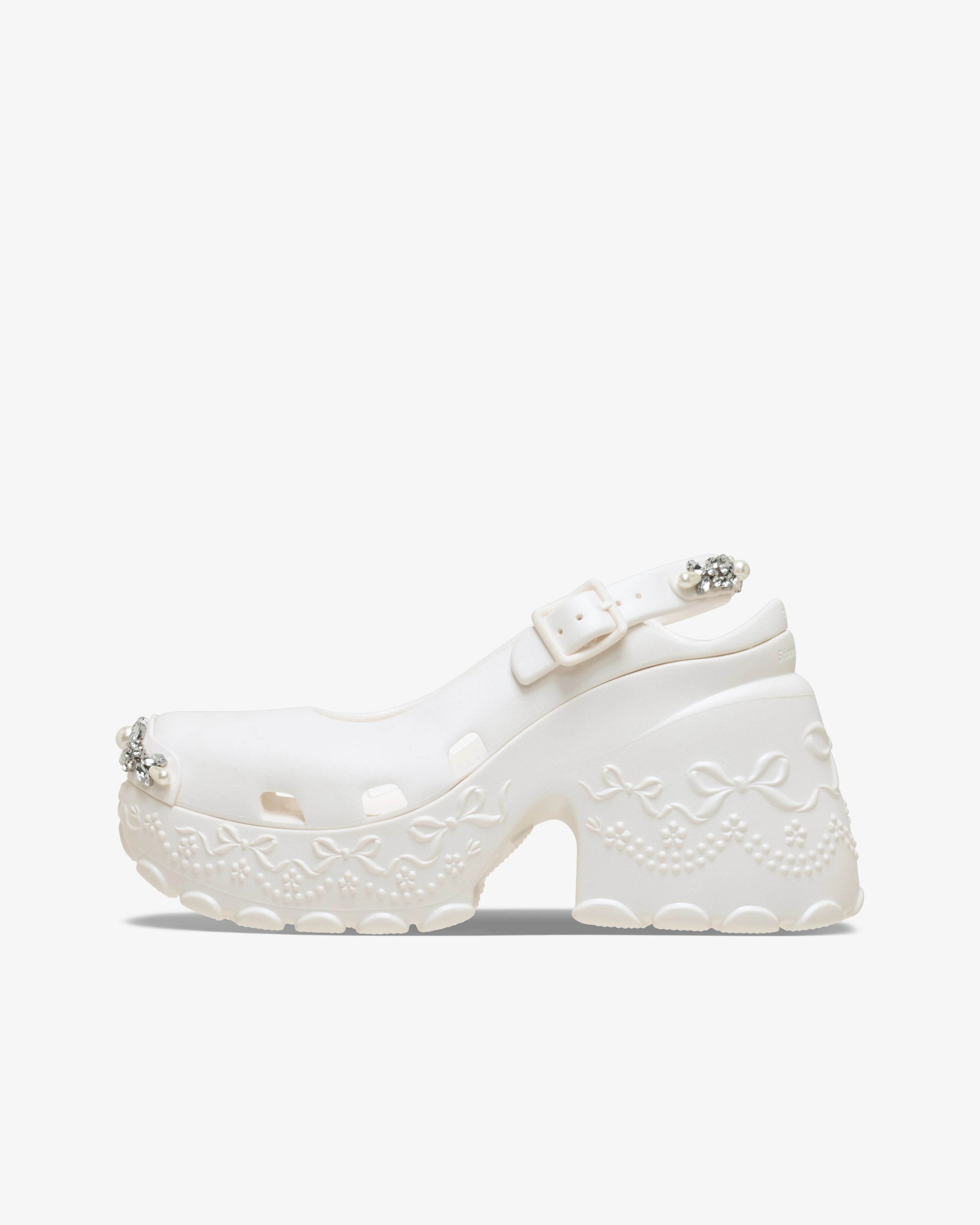 Crocs - Women's Simone Rocha Ballerina Platform - (Oyster) - Image 2