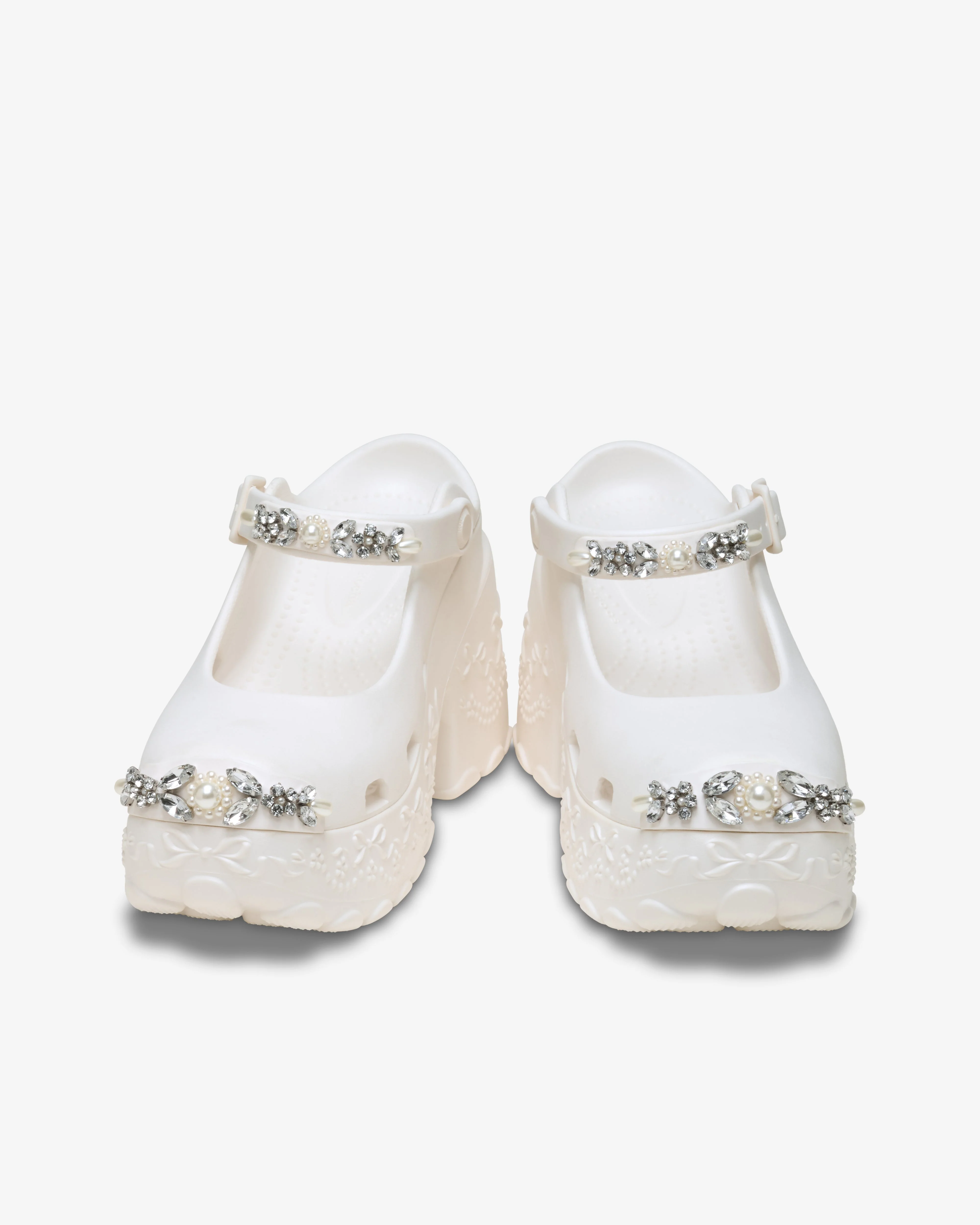 Crocs - Women's Simone Rocha Ballerina Platform - (Oyster) - Image 3