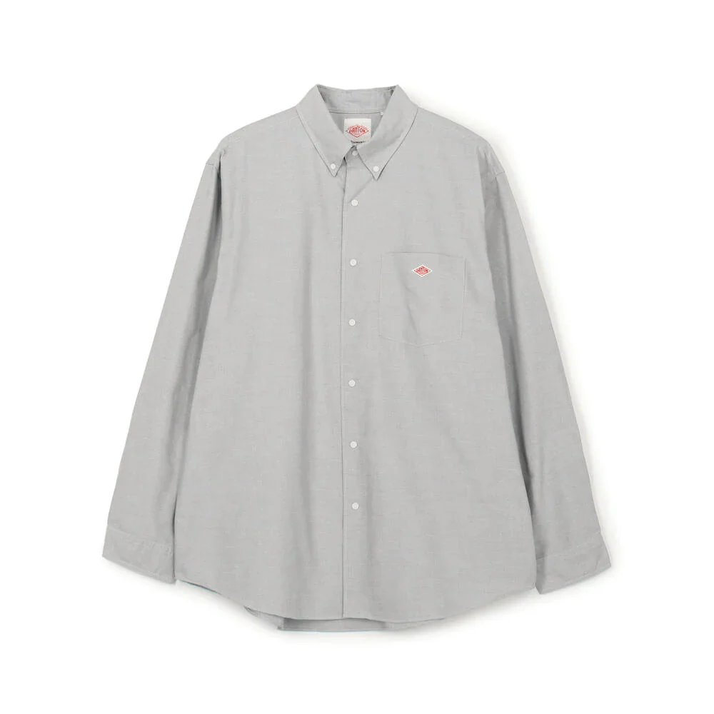 DANTON - Coolmax Oxford B.D Shirt - (Charcoal)