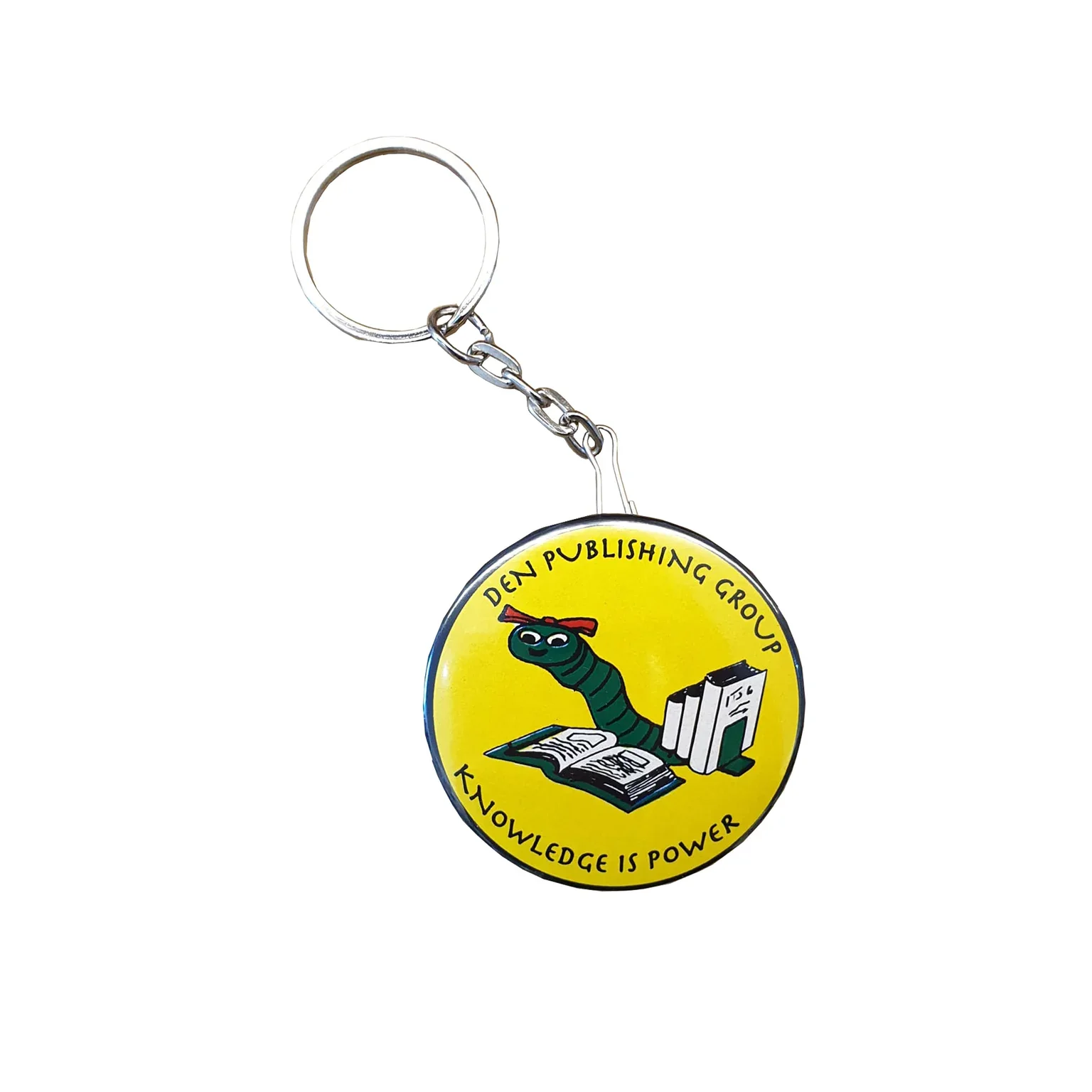DEN SOUVENIR - Den Bookworm Keychain - (Yellow)