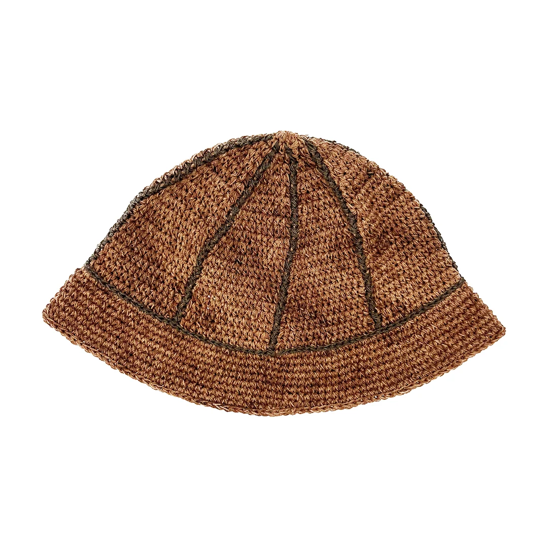 DEN SOUVENIR - Den Crochet Hat - (Brown)