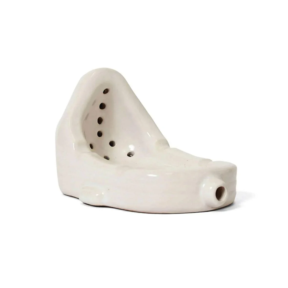 DEN SOUVENIR - Den Toilet Ceramic Incense Holder - (White)