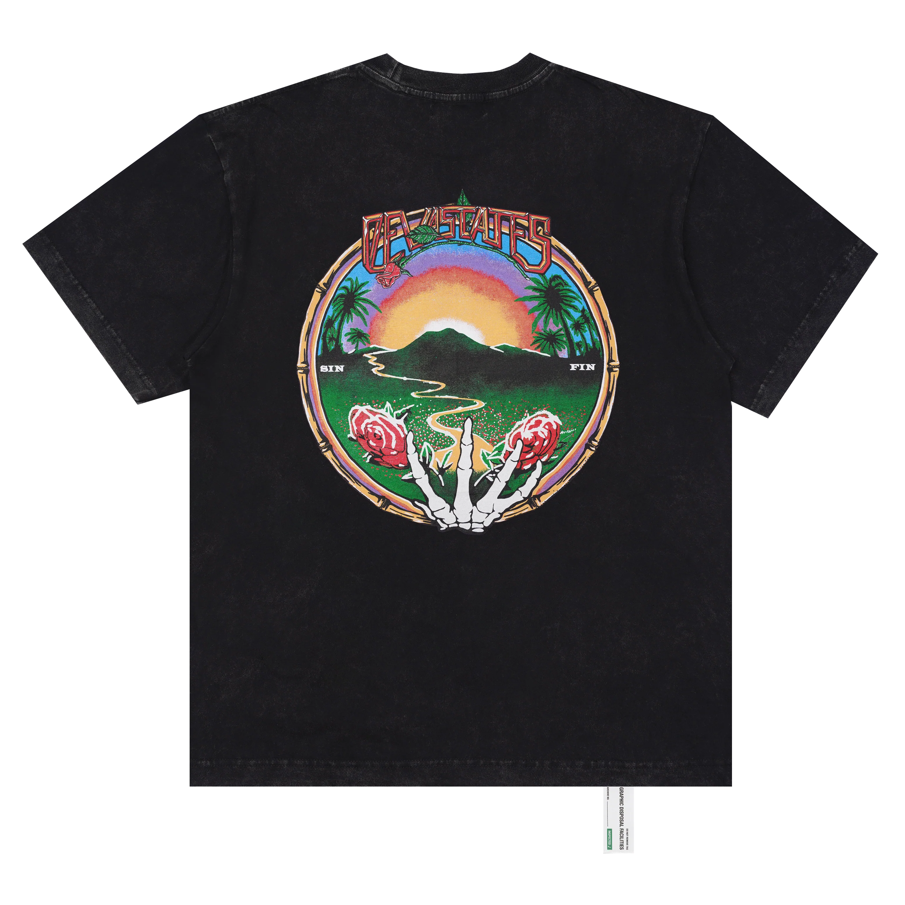 DEVÃ STATES - ETERNAL T-Shirt - (Washed Black) - Image 2