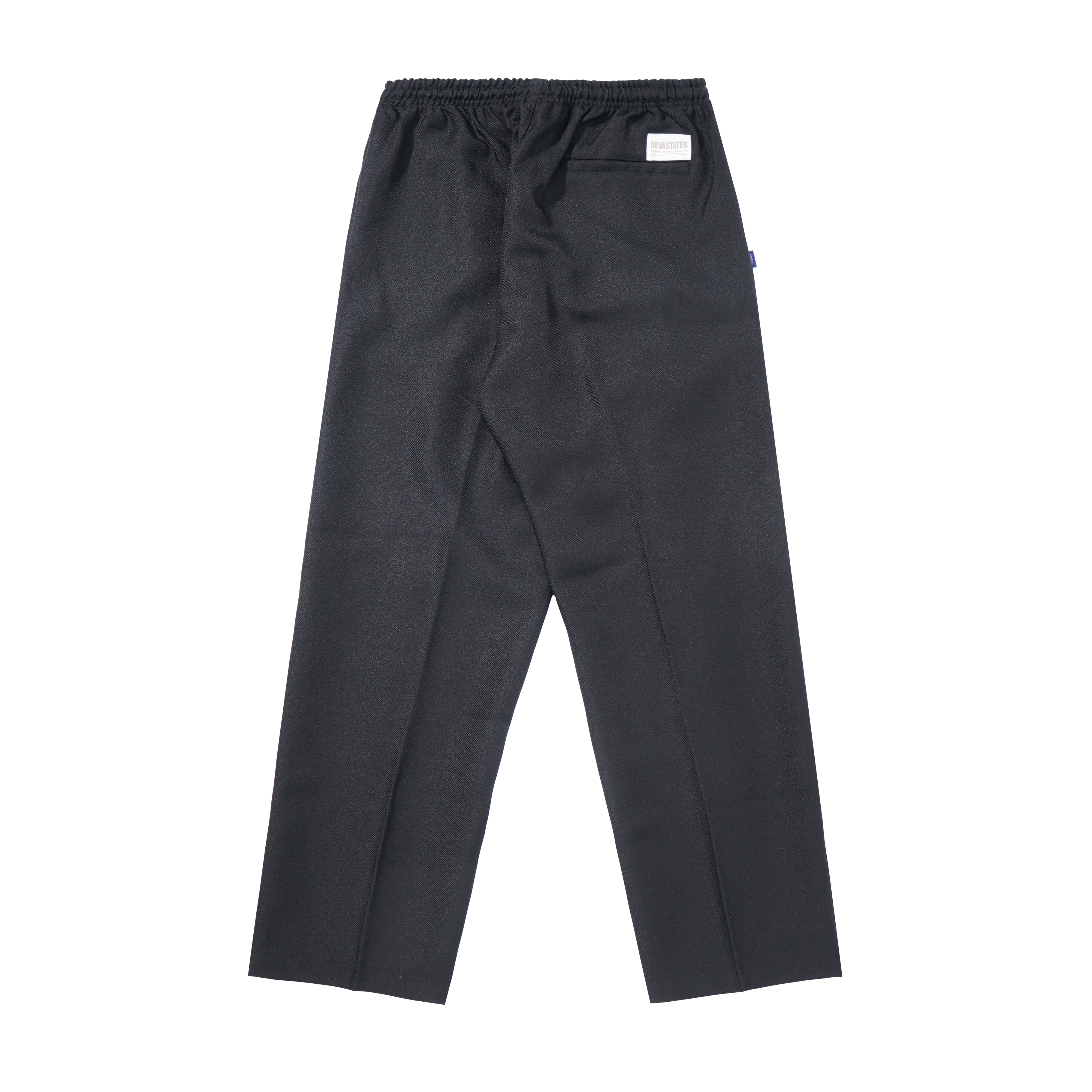DEVÃ STATES - Midtown Pleated Easy Pants - (Black) - Image 2