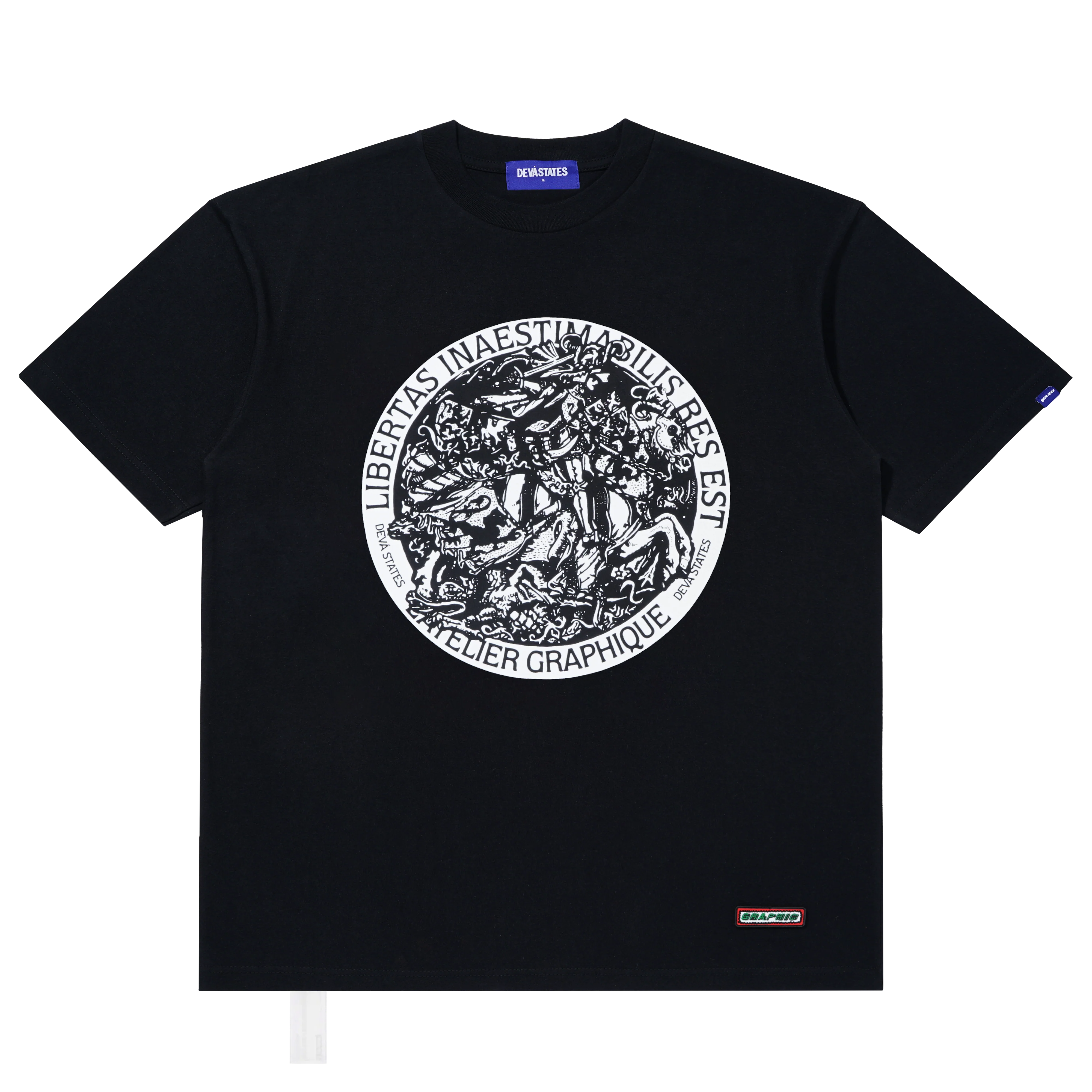 DEVÃ STATES - Seal T-Shirt - (Black)