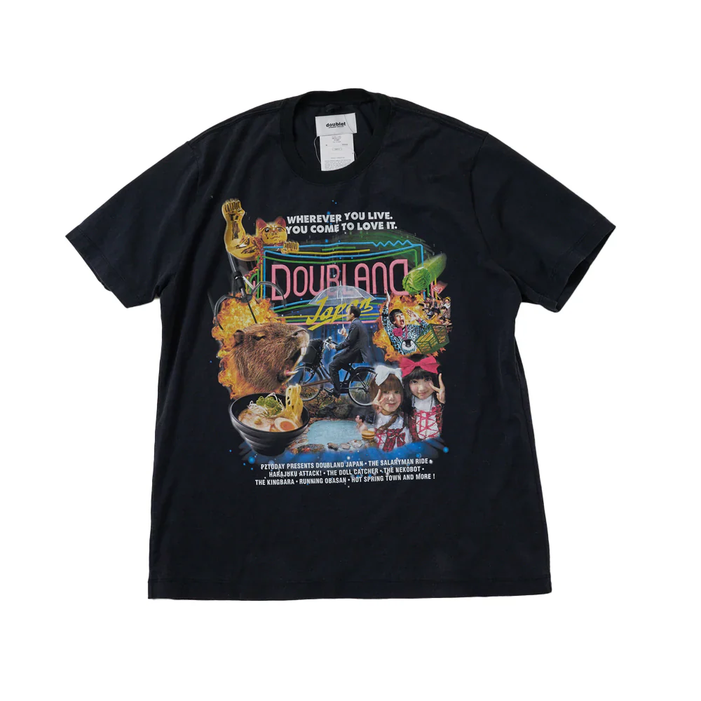 DOUBLET - Pz Today T-Shirt - (Japan)