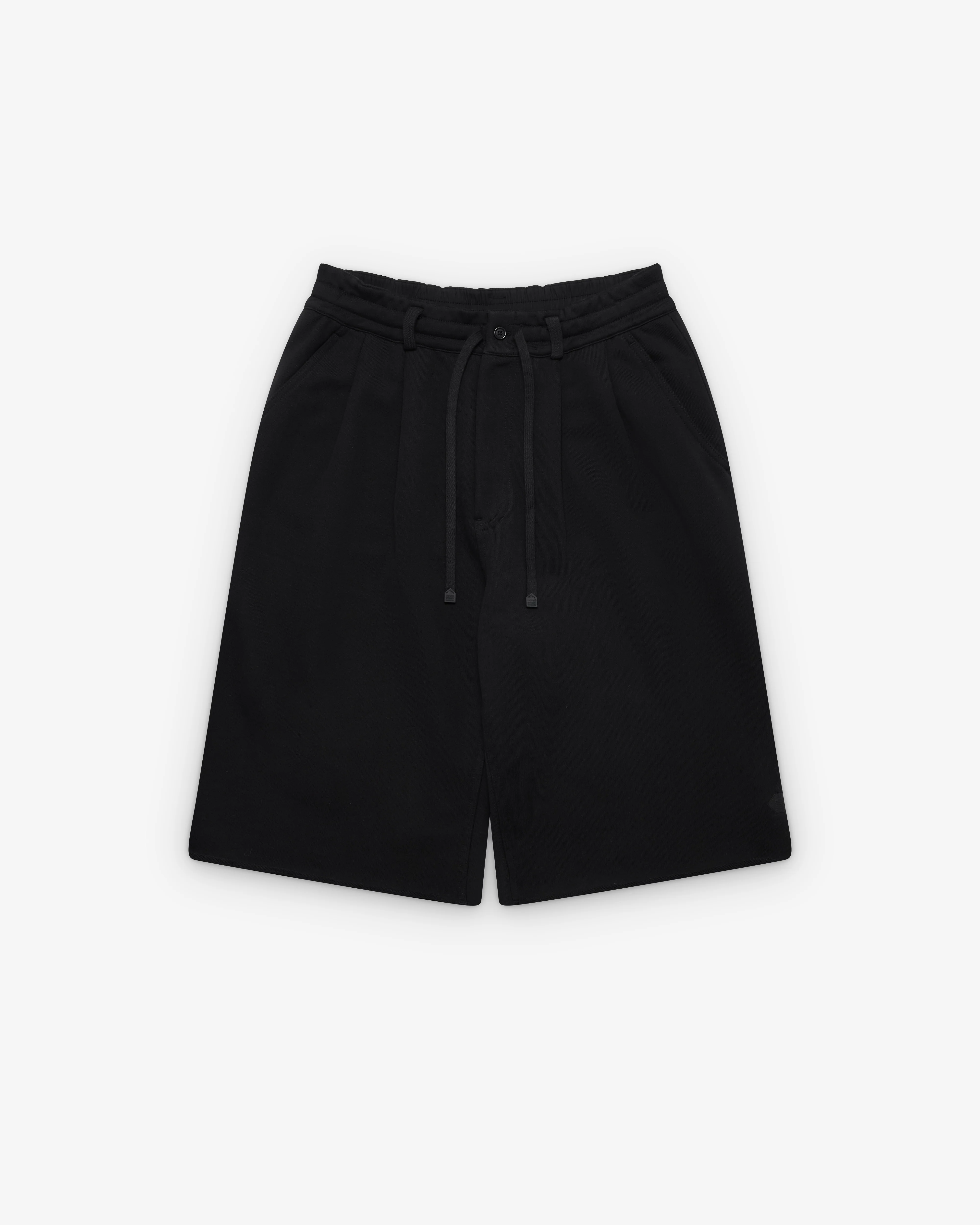 DSM Kei Ninomiya - Pleated Sweatshorts - (Black)