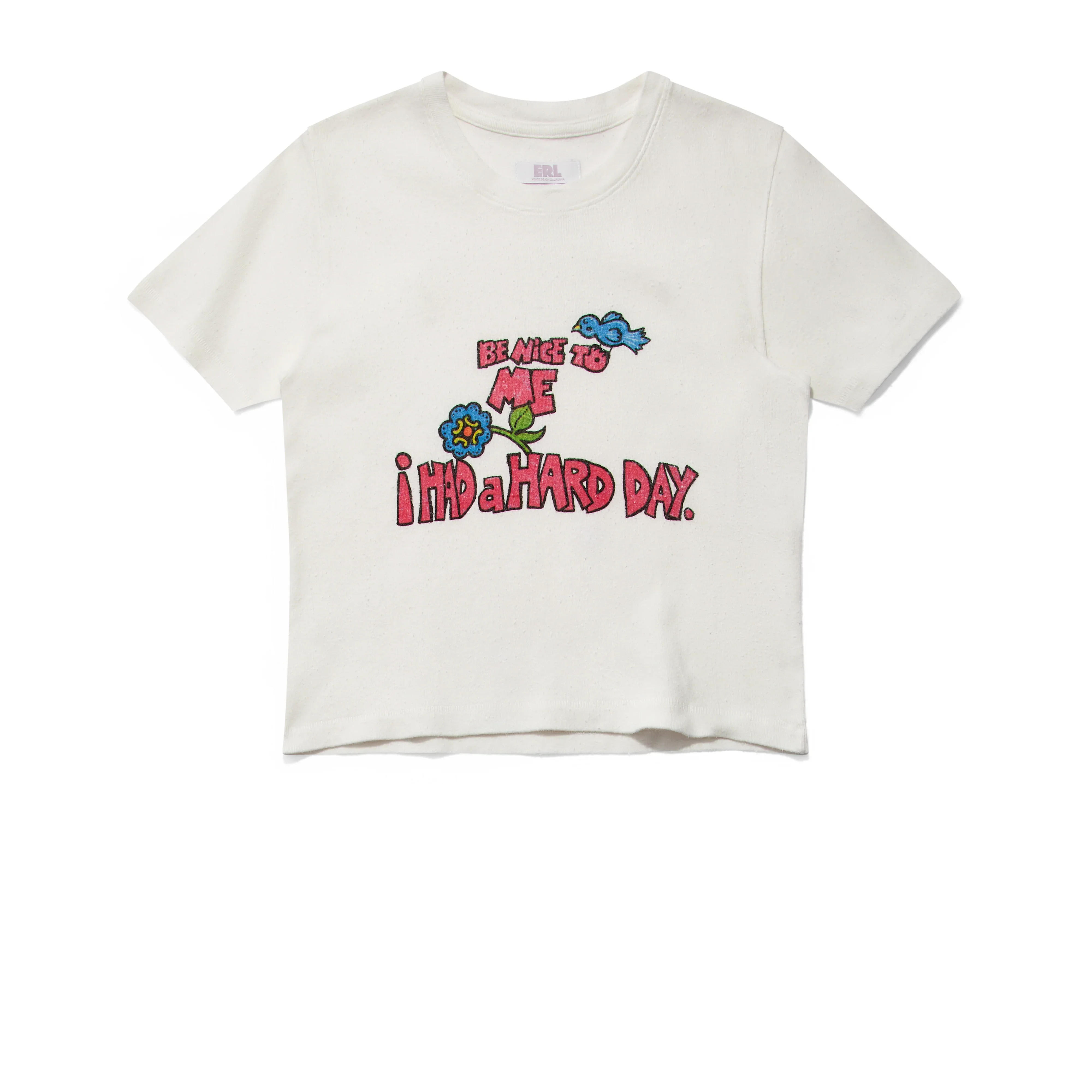 ERL - Be Nice To Me T-Shirt - (White)