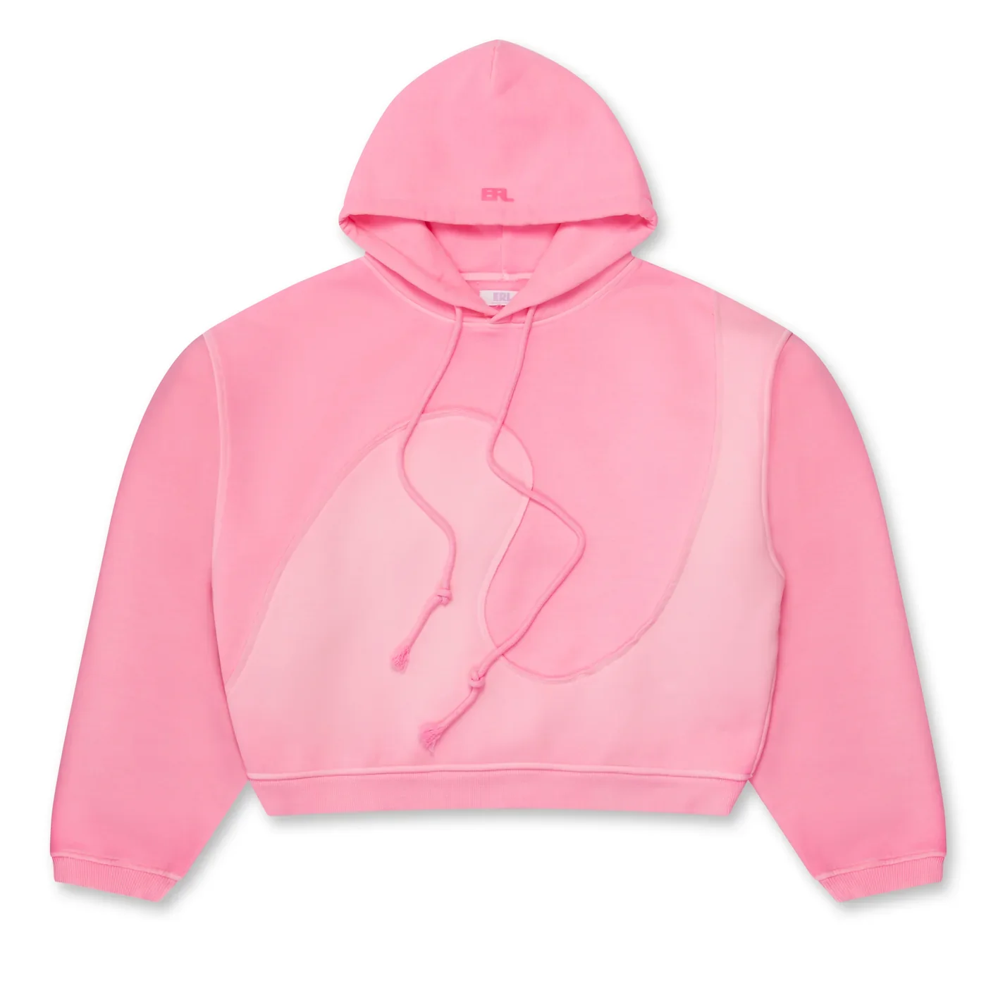 ERL - Swirl Fleece Hoodie Knit - (Light Pink)