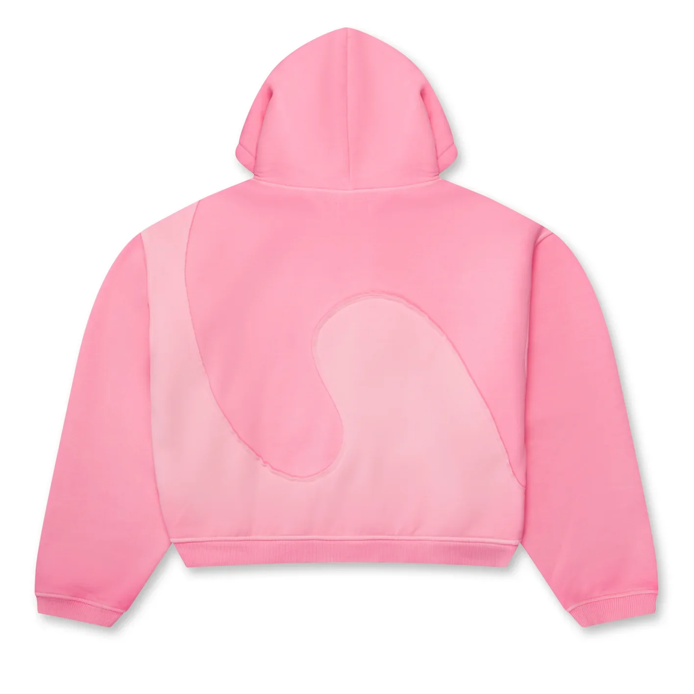 ERL - Swirl Fleece Hoodie Knit - (Light Pink) - Image 2