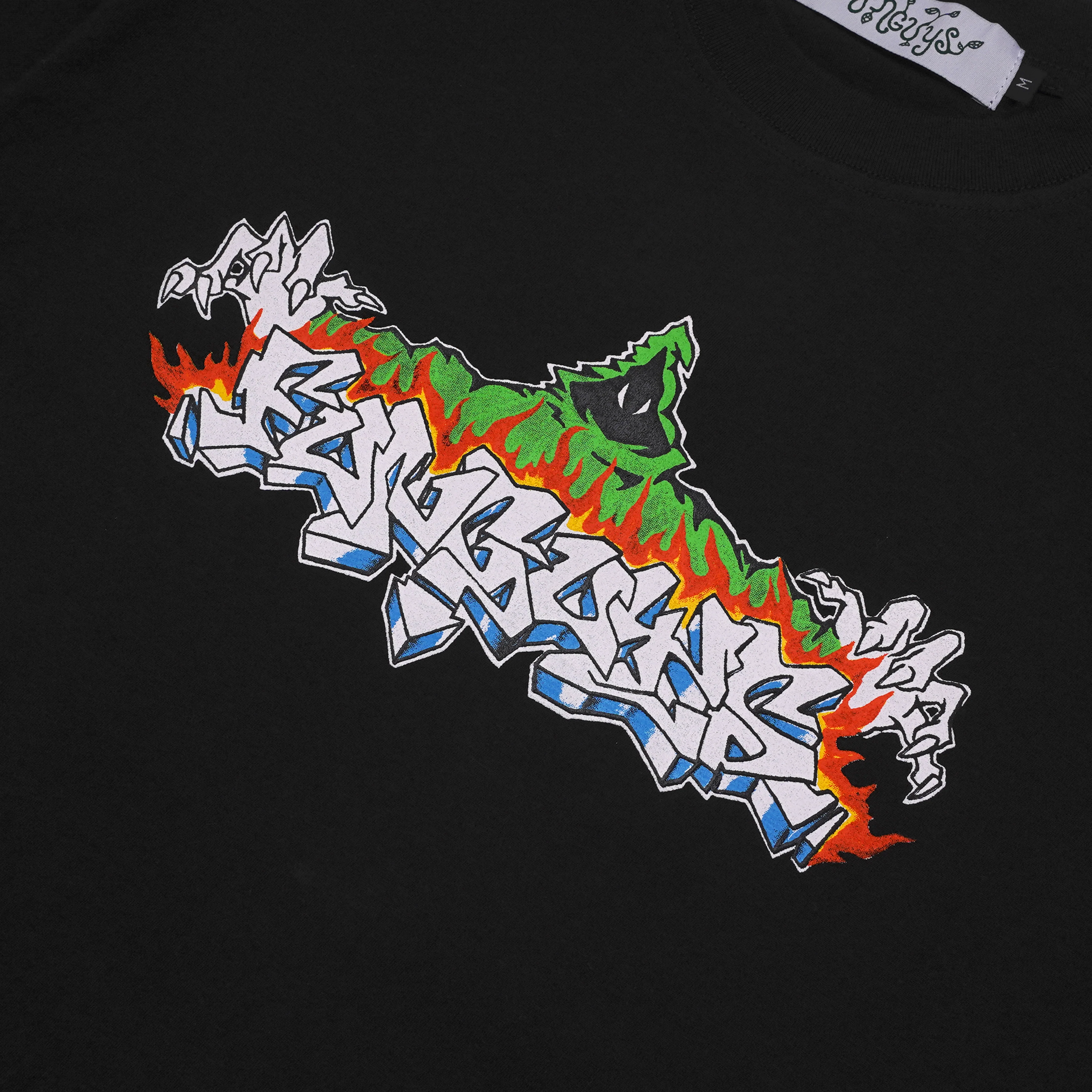 FUNGUYS - Monkeyman Tee - (Black) - Image 4