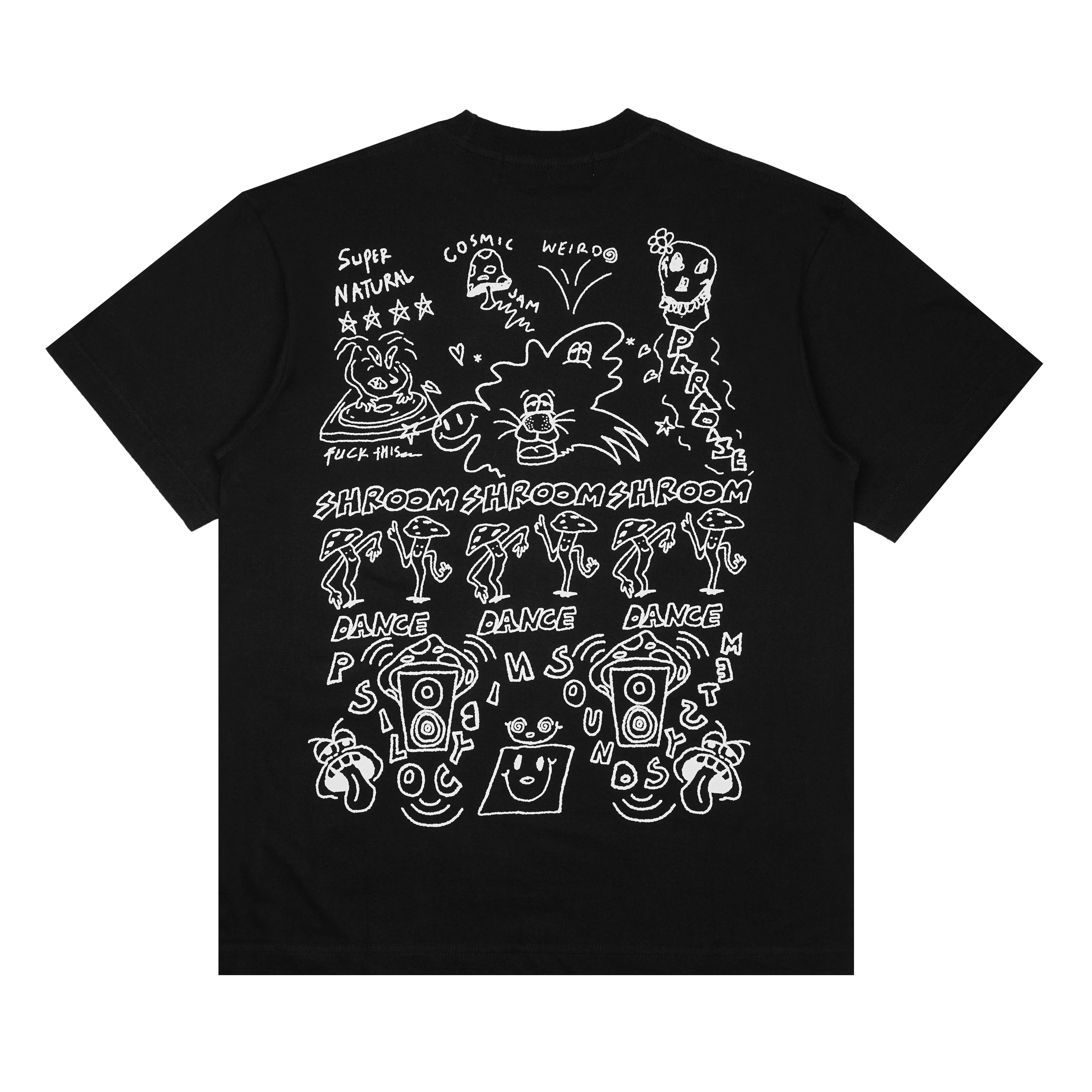 FUNGUYS - Sloppyrob Tee - (Black) - Image 2