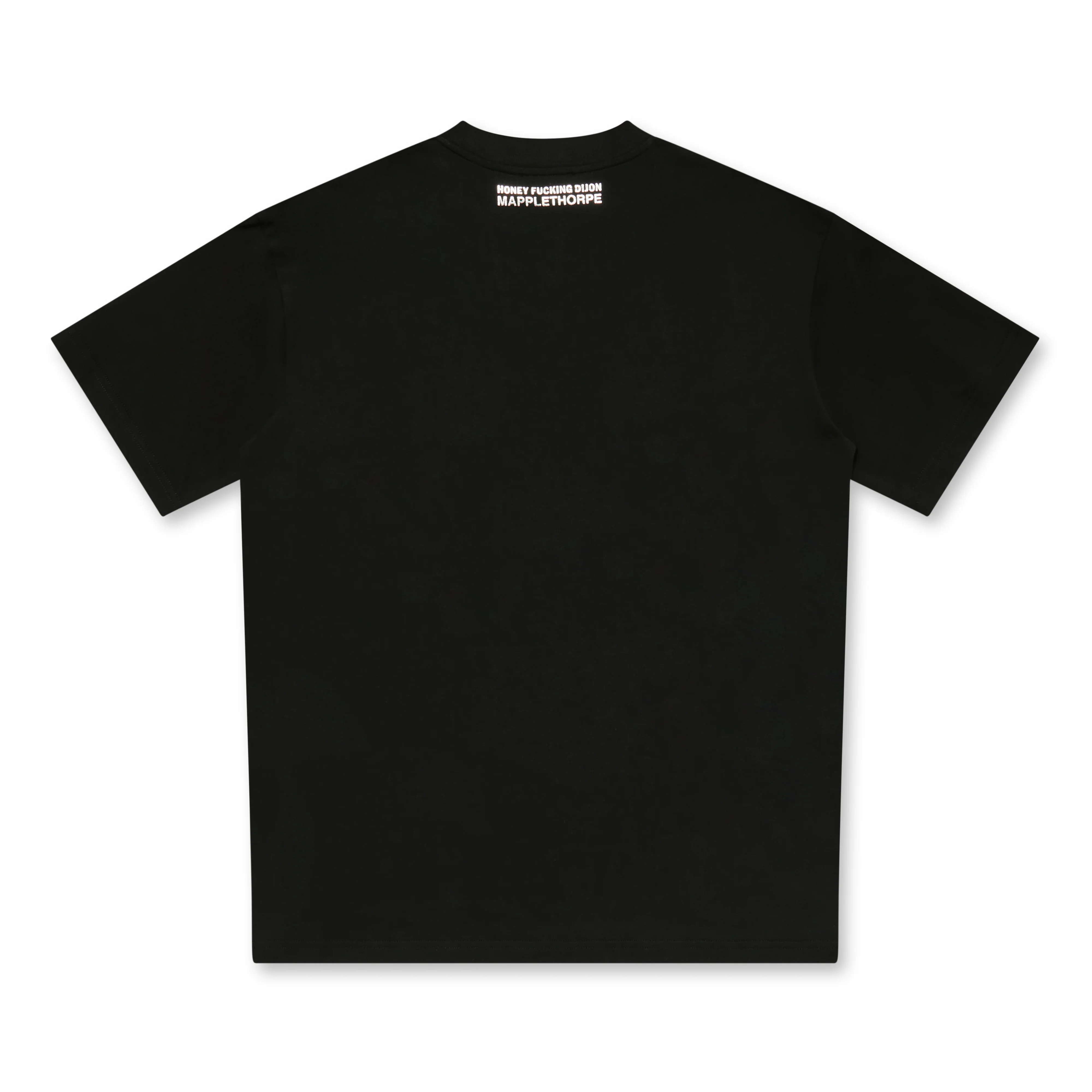 HONEY FUCKING DIJON - Mapplethorpe Poppy T-Shirt - (Black) - Image 2
