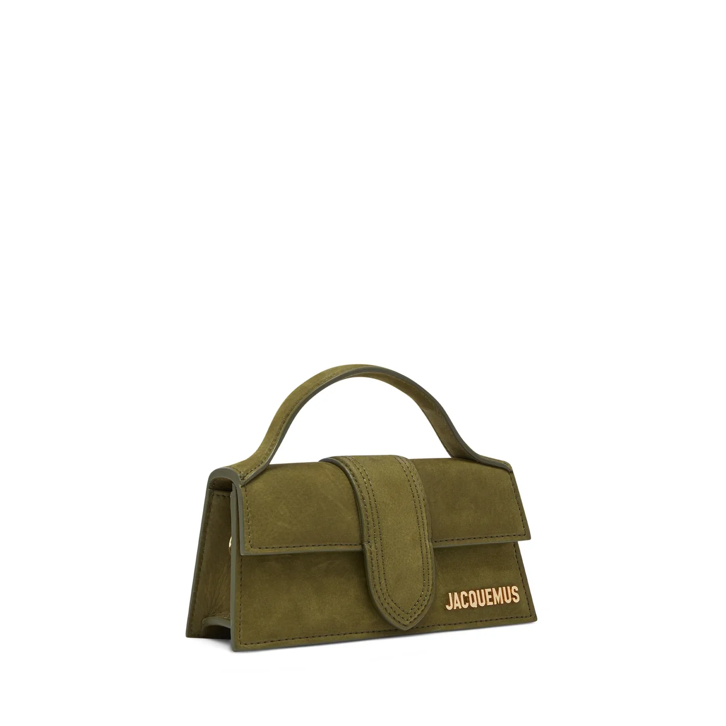 JACQUEMUS - Women's Le Bambino Top Handle Bag - (Dark Khaki) - Image 2
