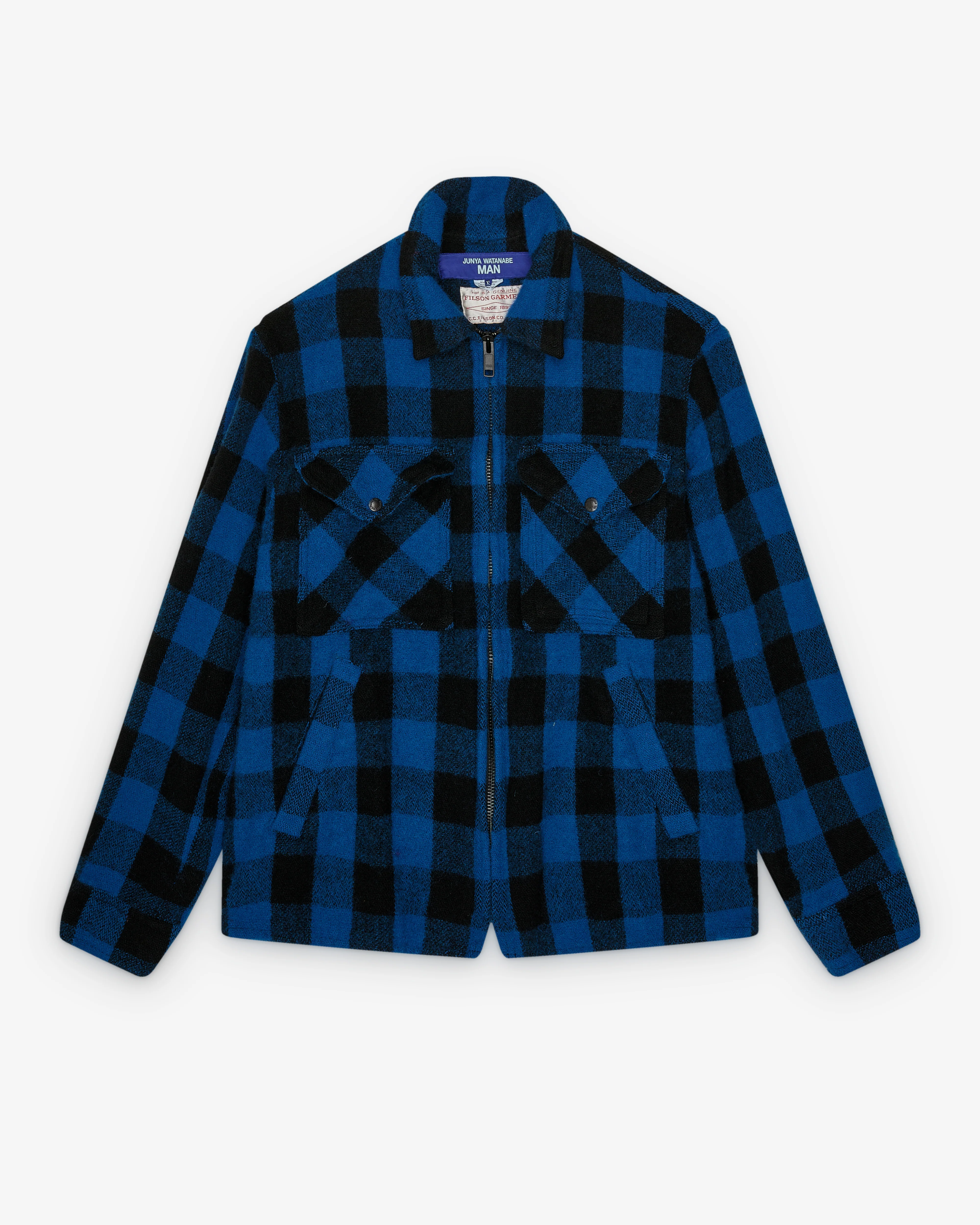 Junya Watanabe Man  - Men's Filson Check Jacket - (Blue)