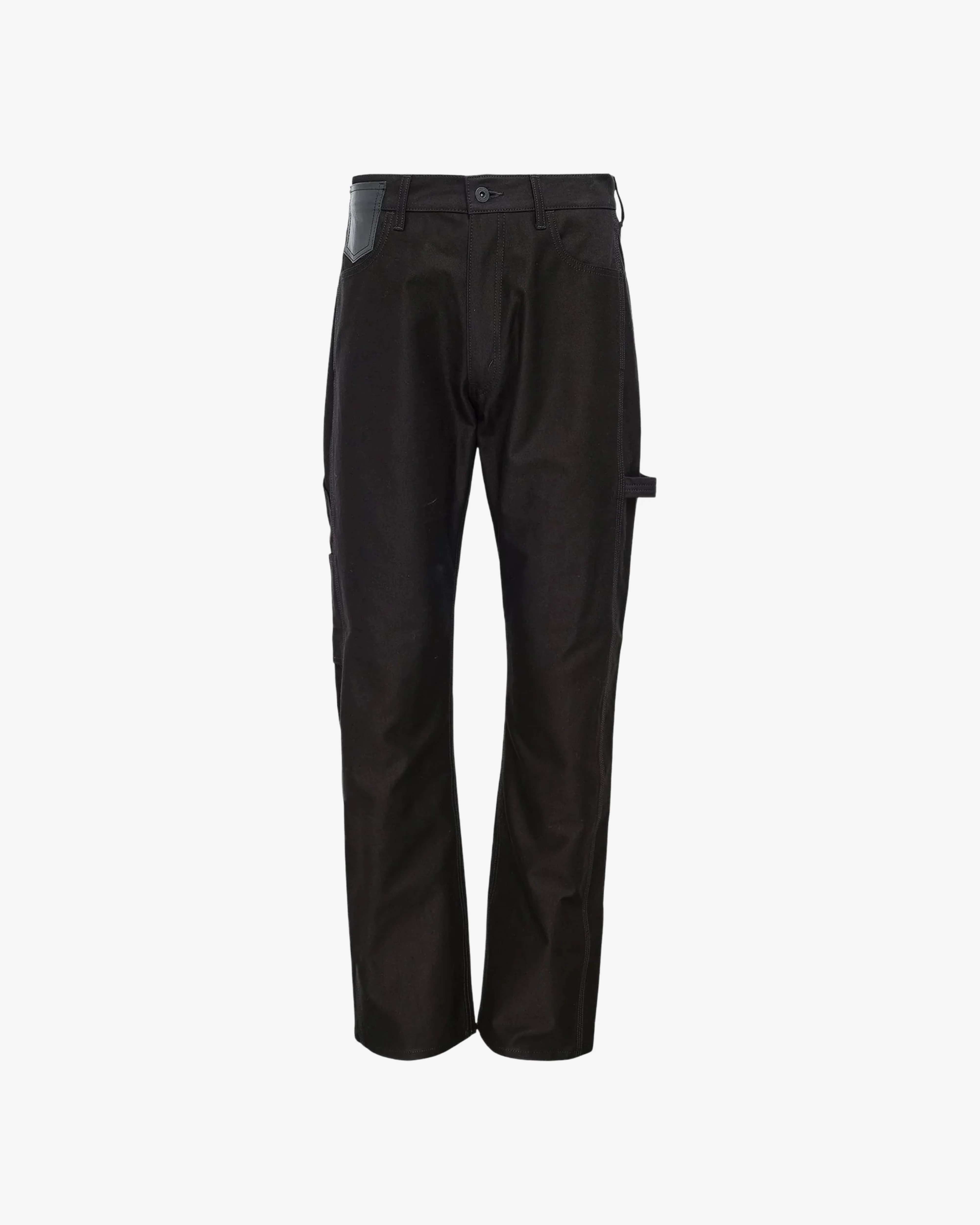 Junya Watanabe Man - Men's Leather Patch Jeans - (Black)