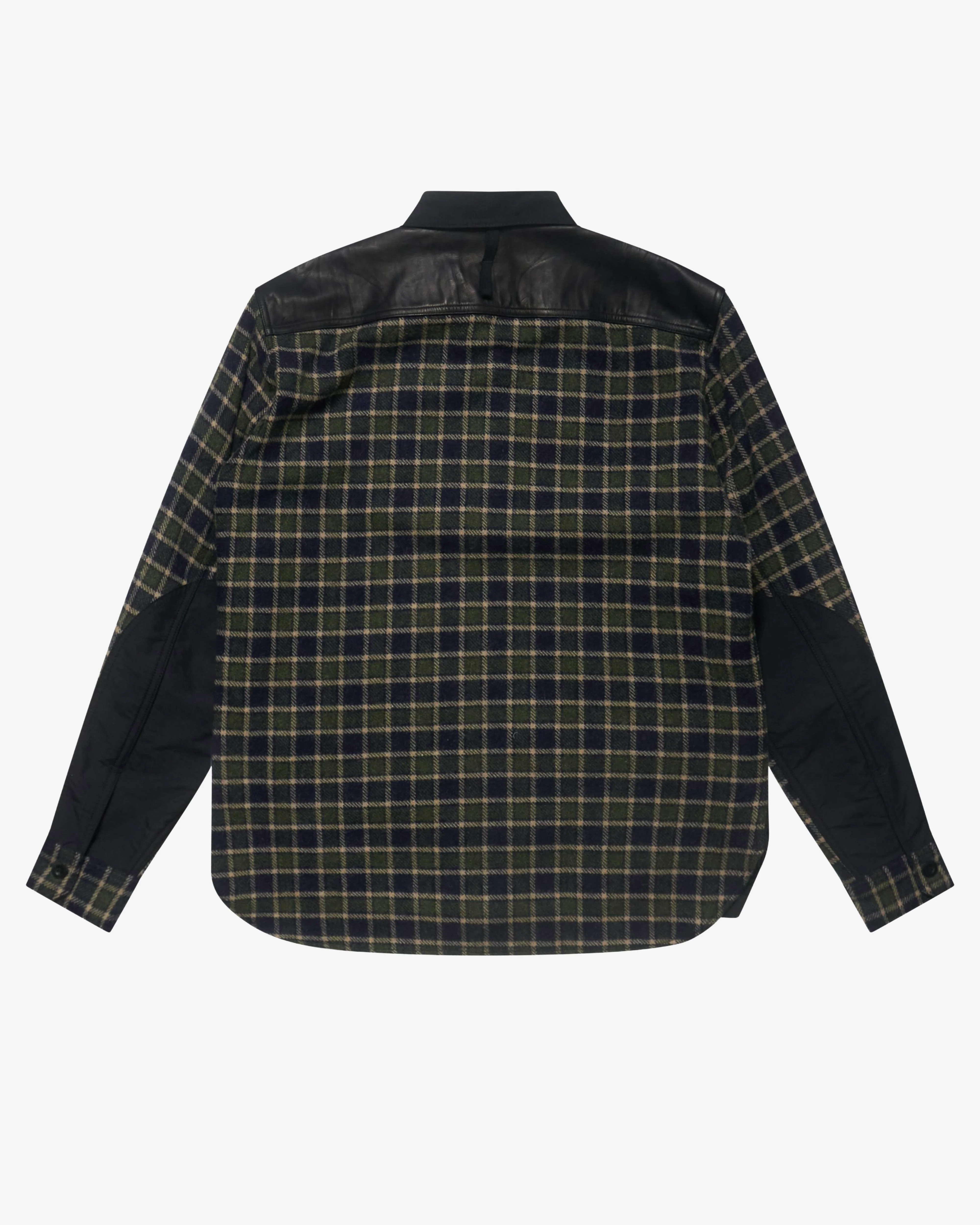 Junya Watanabe Man  - Men's Plaid Wool Jacket - (Checks) - Image 2
