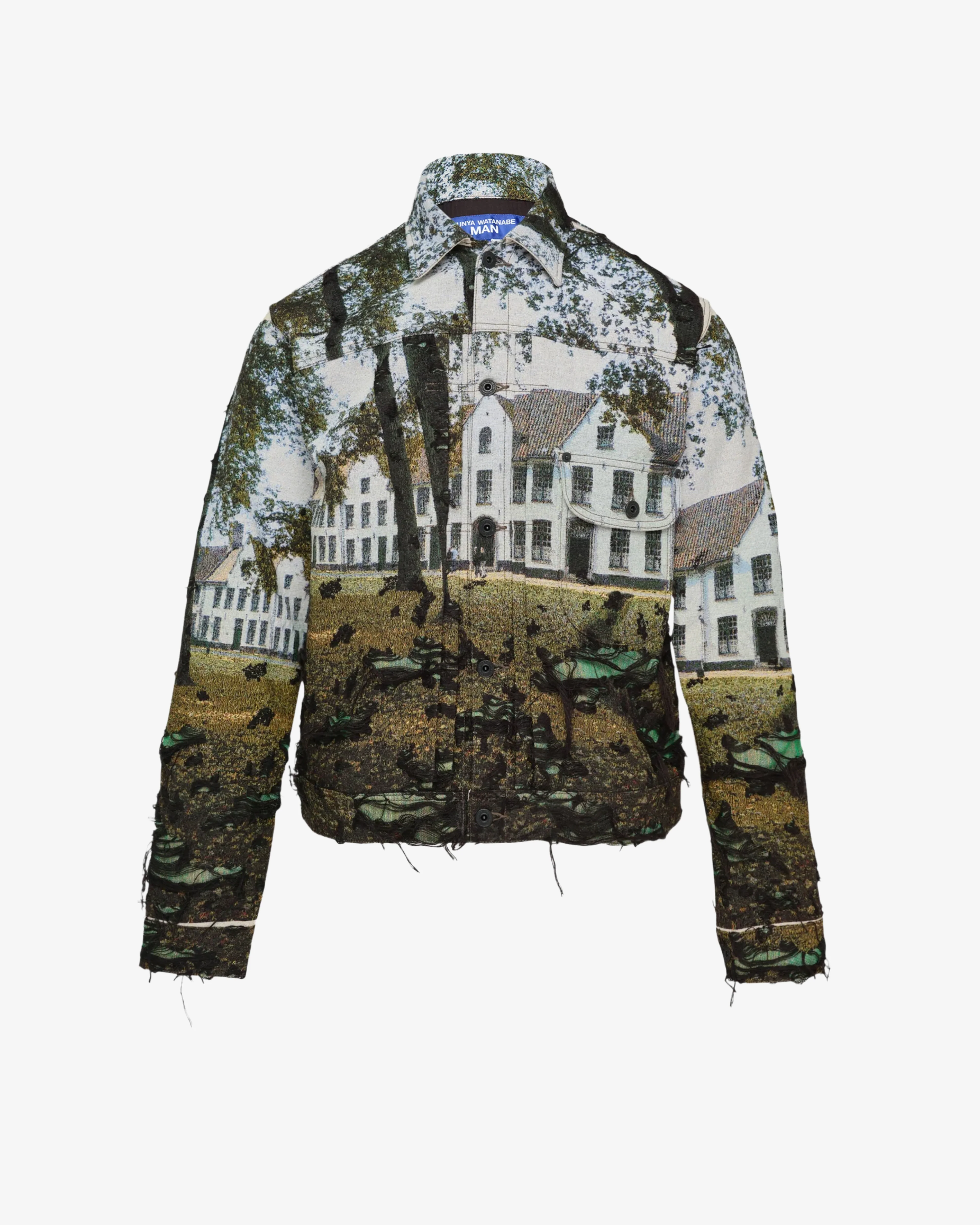 Junya Watanabe Man  - Men's Gobelin Weave Jacket - (Print)