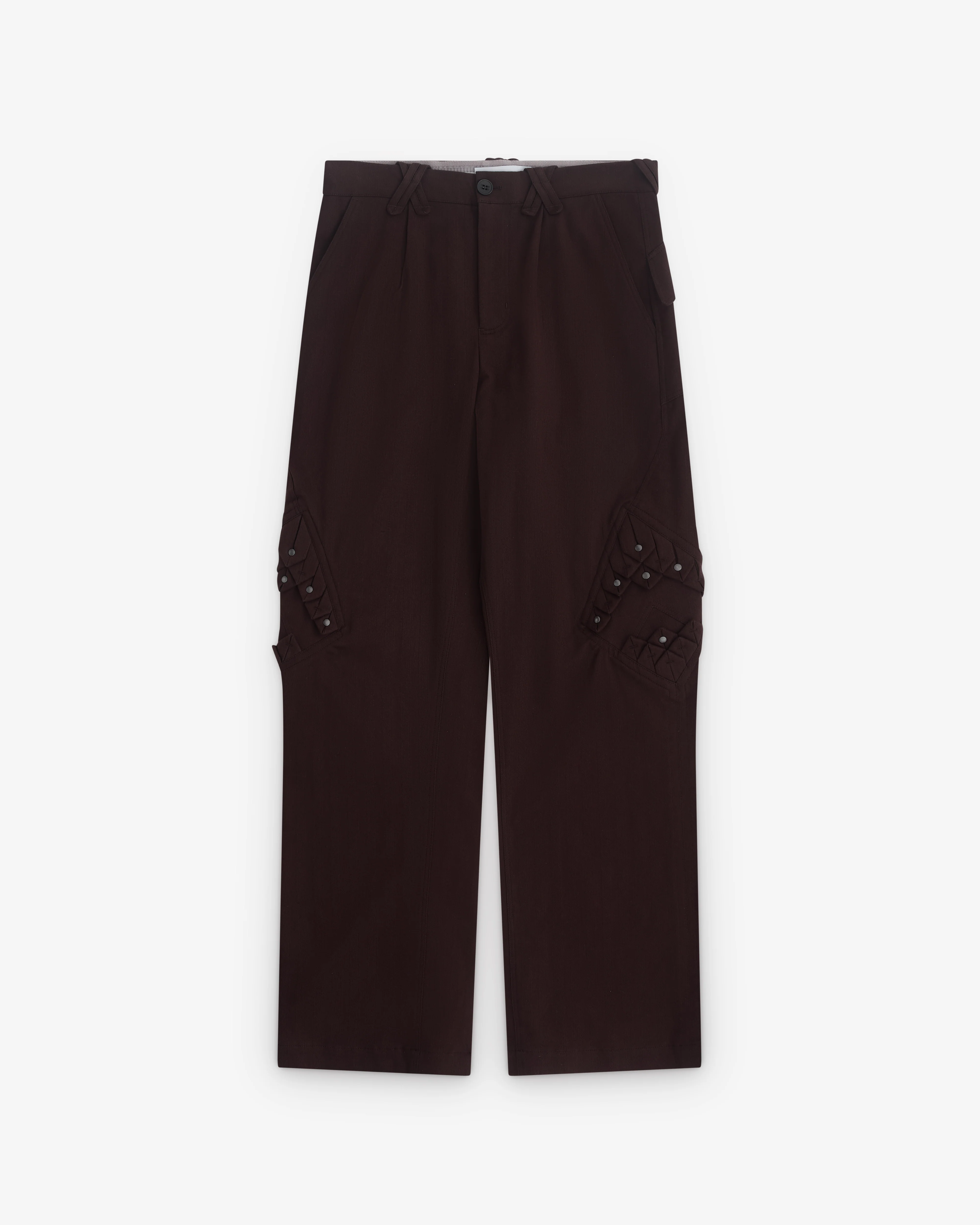 Kiko Kostadinov - Men's Estike Trouser - (Wood Brown)