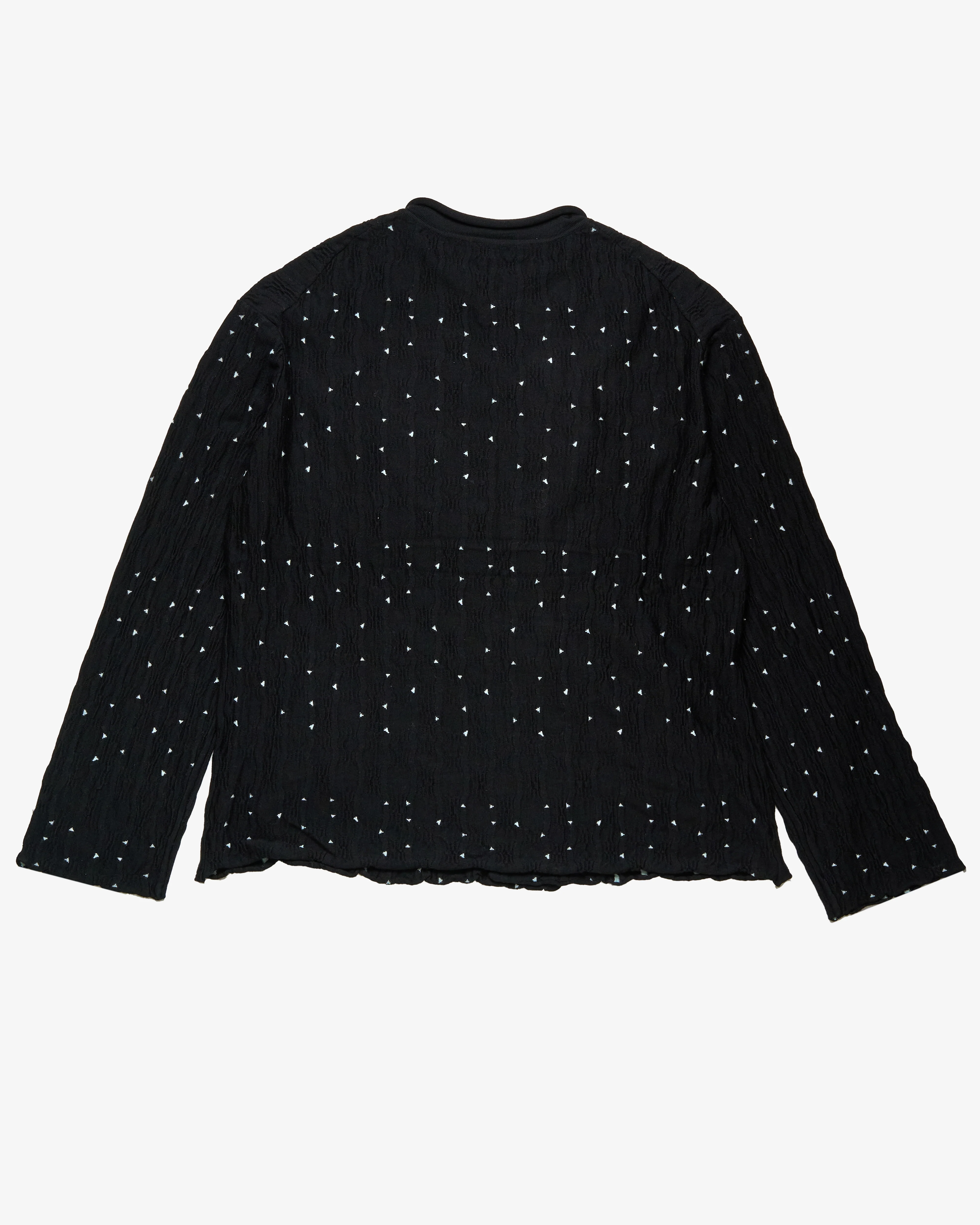 Kiko Kostadinov - Men's Raday Knitted Jacket - (Dark Blue) - Image 2