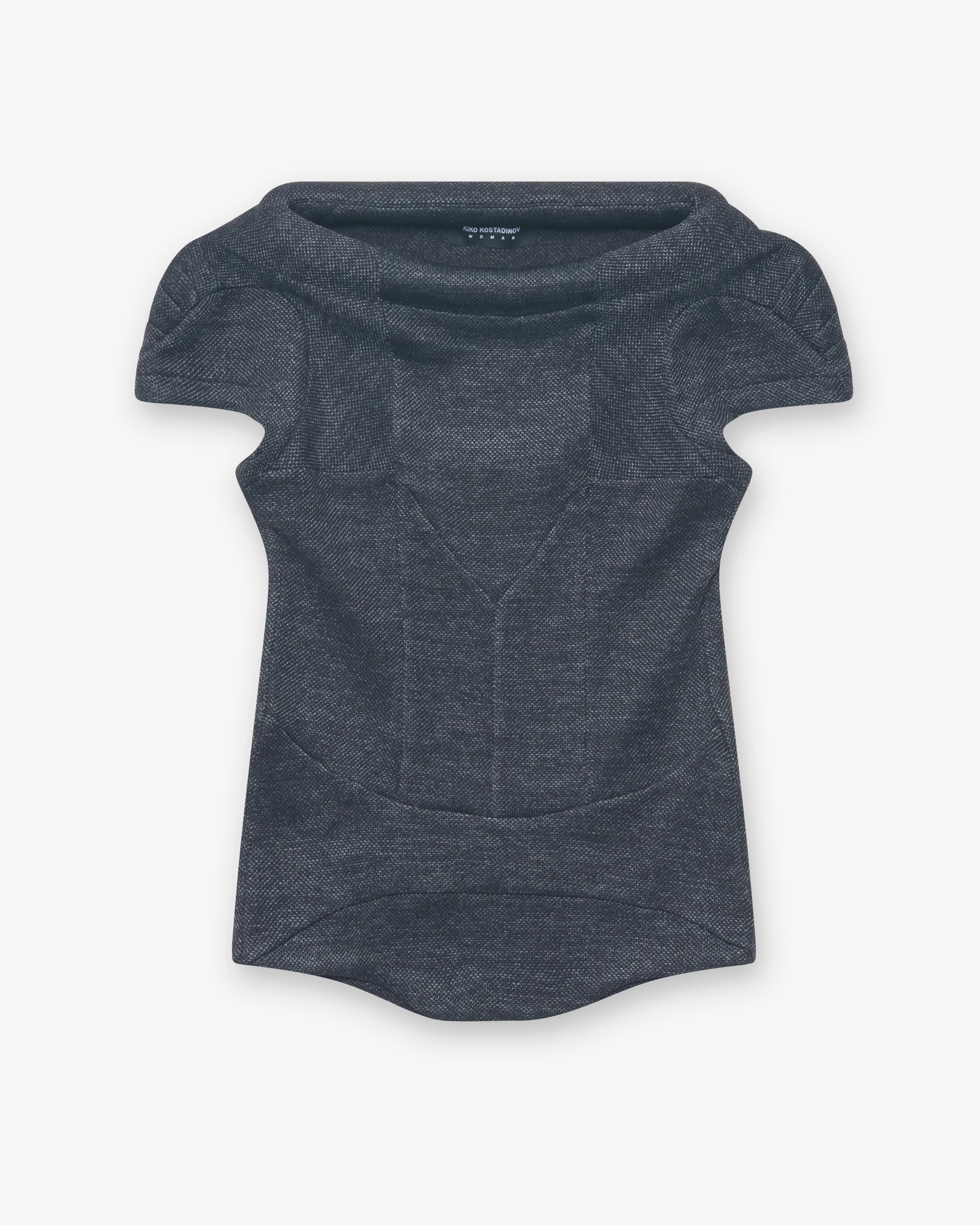 Kiko Kostadinov - Women's Compass Jersey Top - (Black)