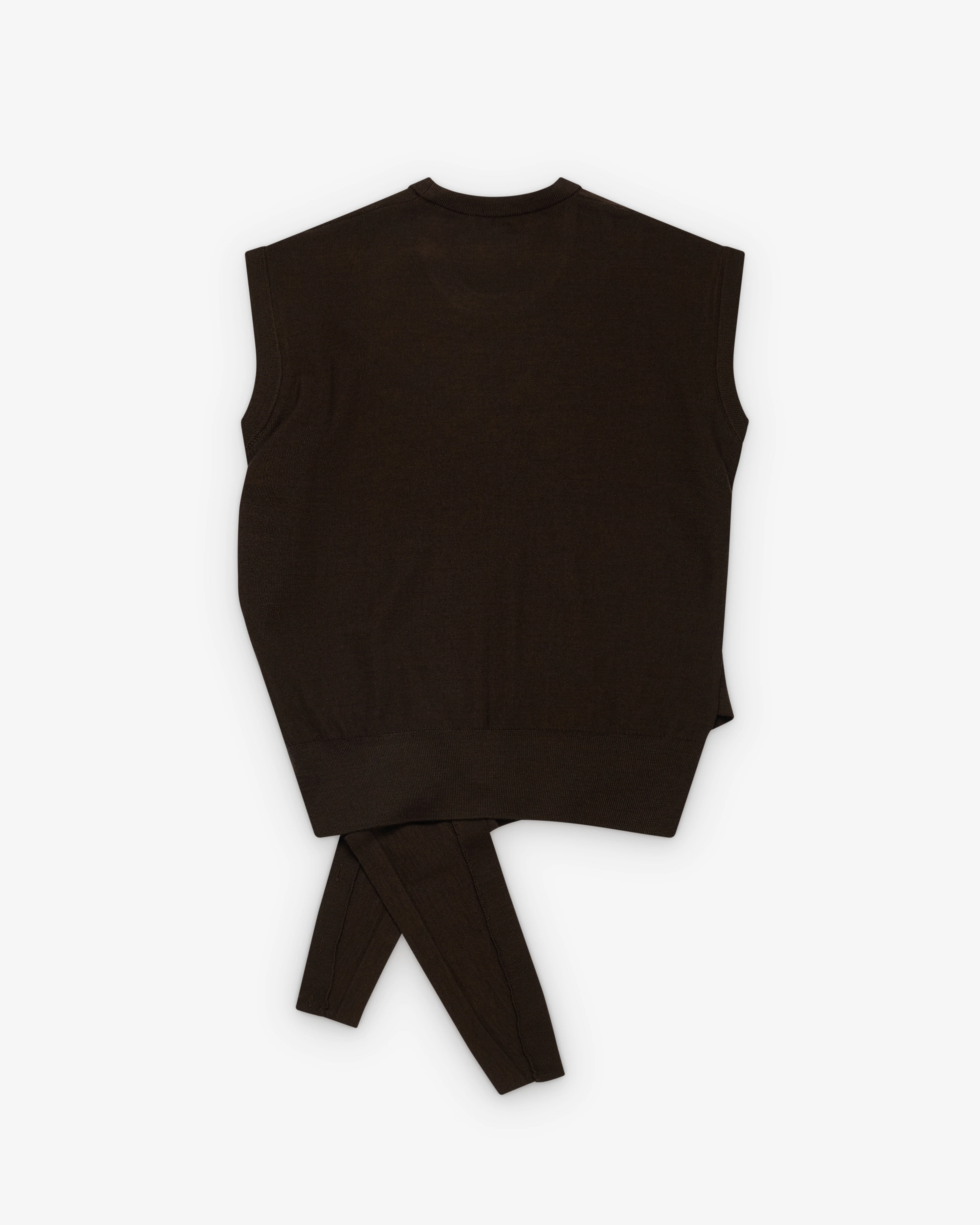 Lemaire - Women's Sleeveless Buttoned Top - (Black) - Image 2