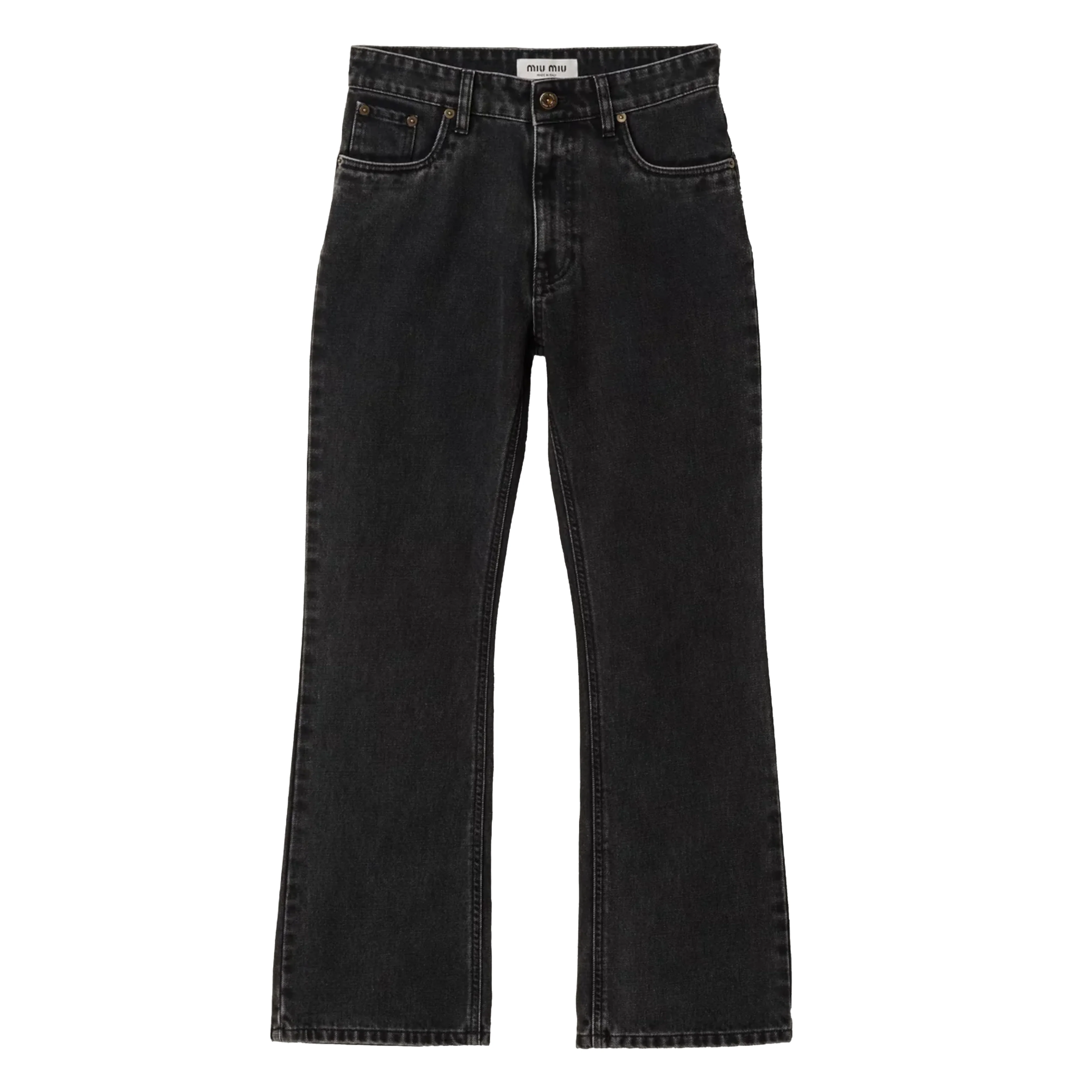 MIU MIU - Black Denim Denim - (F0002 Nero)