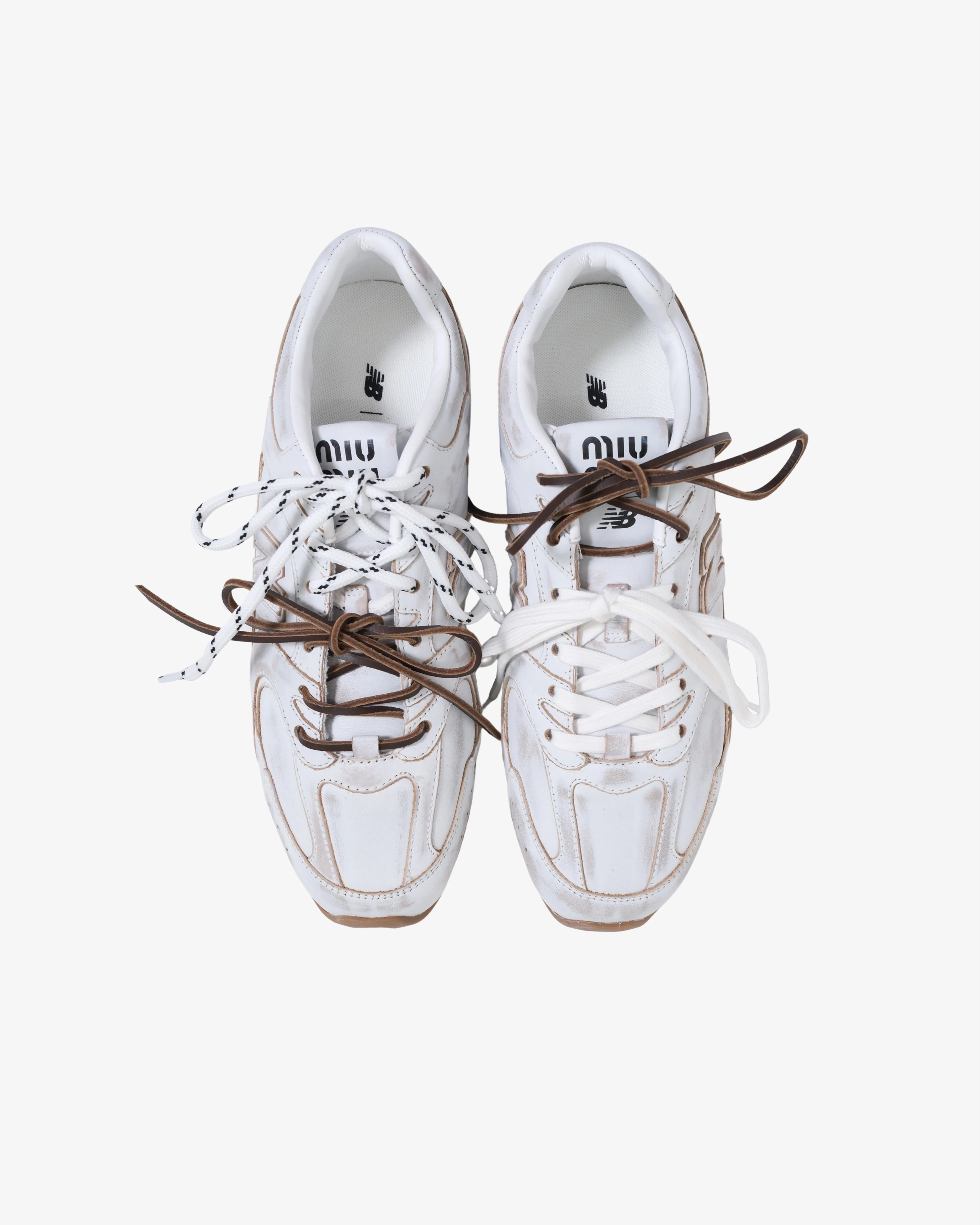 Miu Miu - Women's New Balance 530 Sneaker - (White) - Image 3