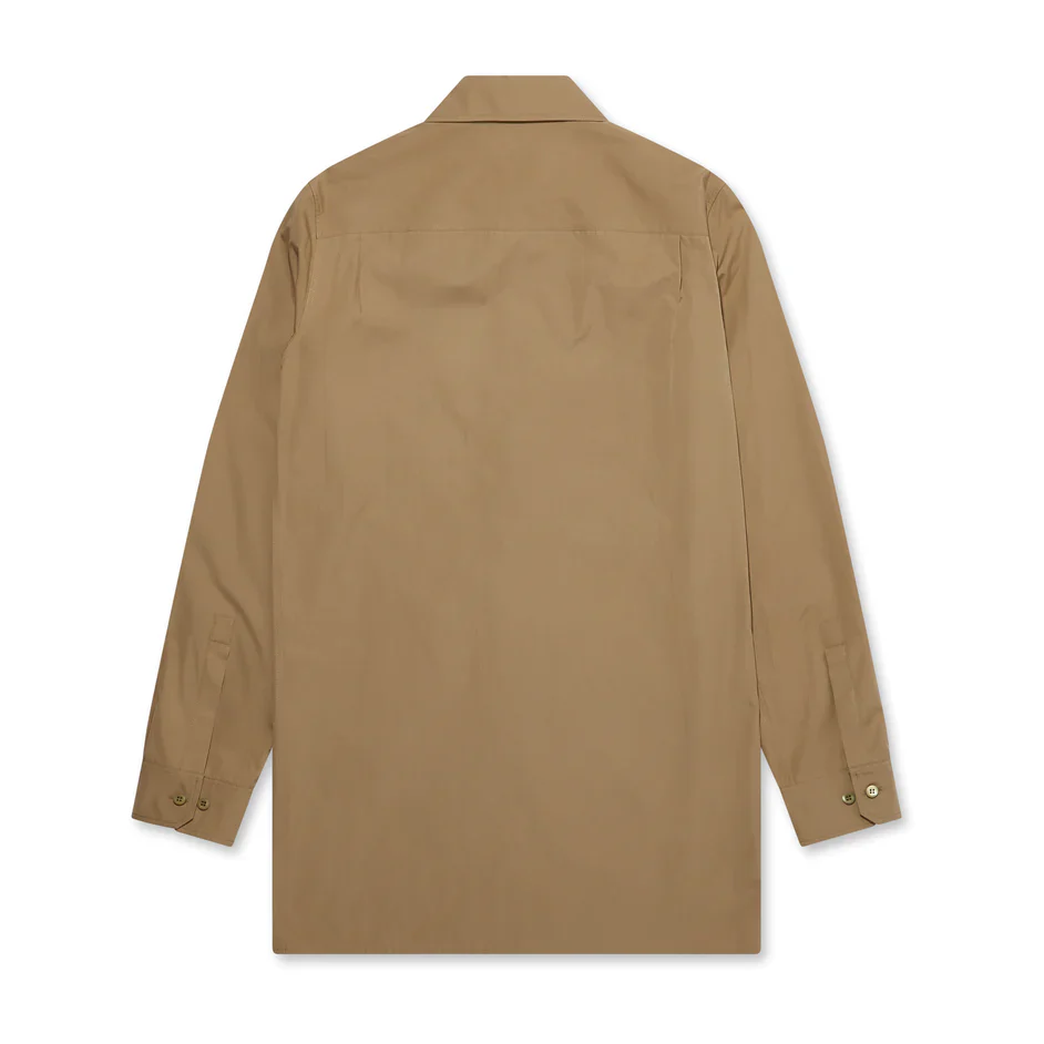 MIU MIU - Women's Poplin Shirts - (Clay Grey) - Image 2