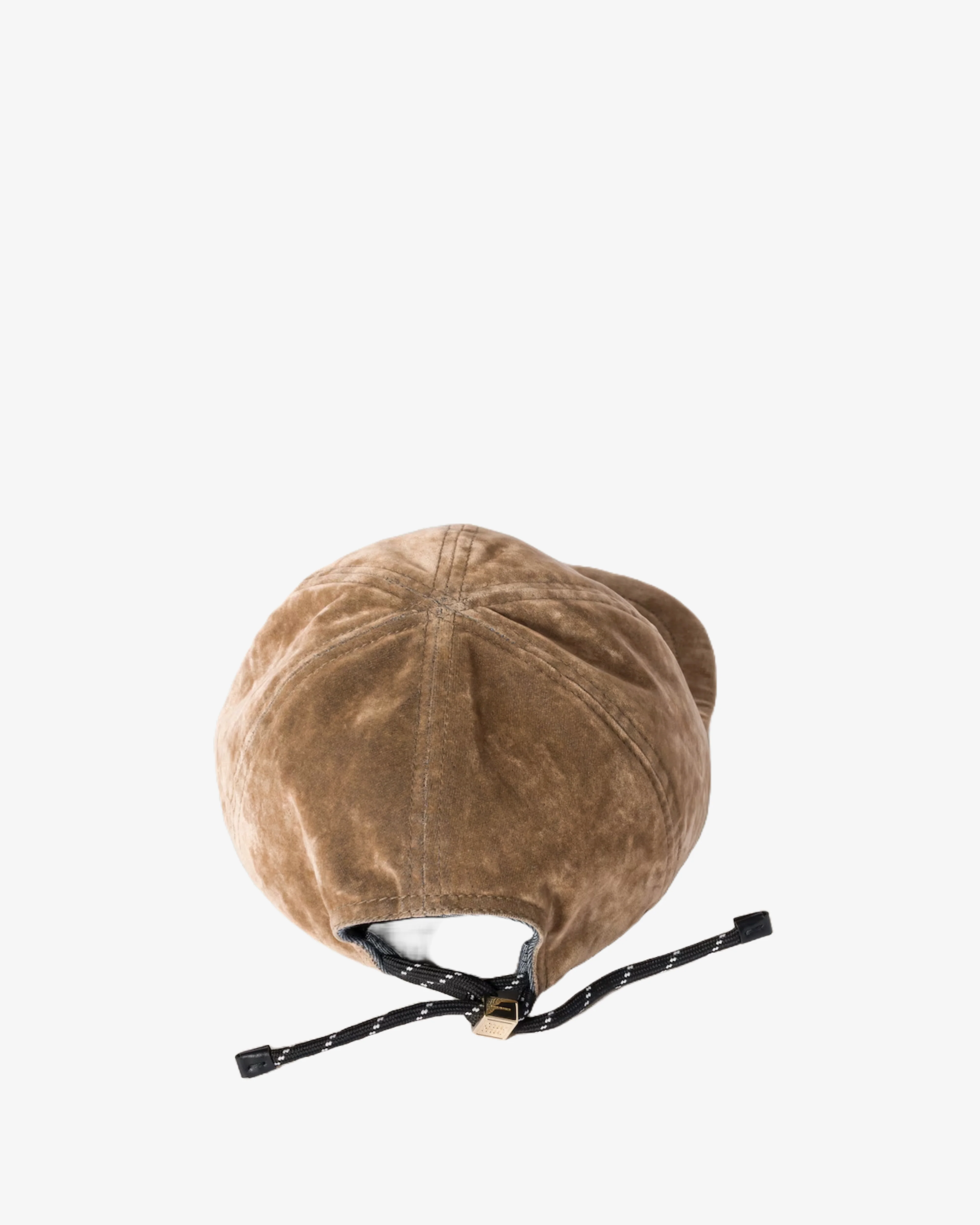 MIU MIU - Women's  Velluto Chambray Cap - (Beige) - Image 2