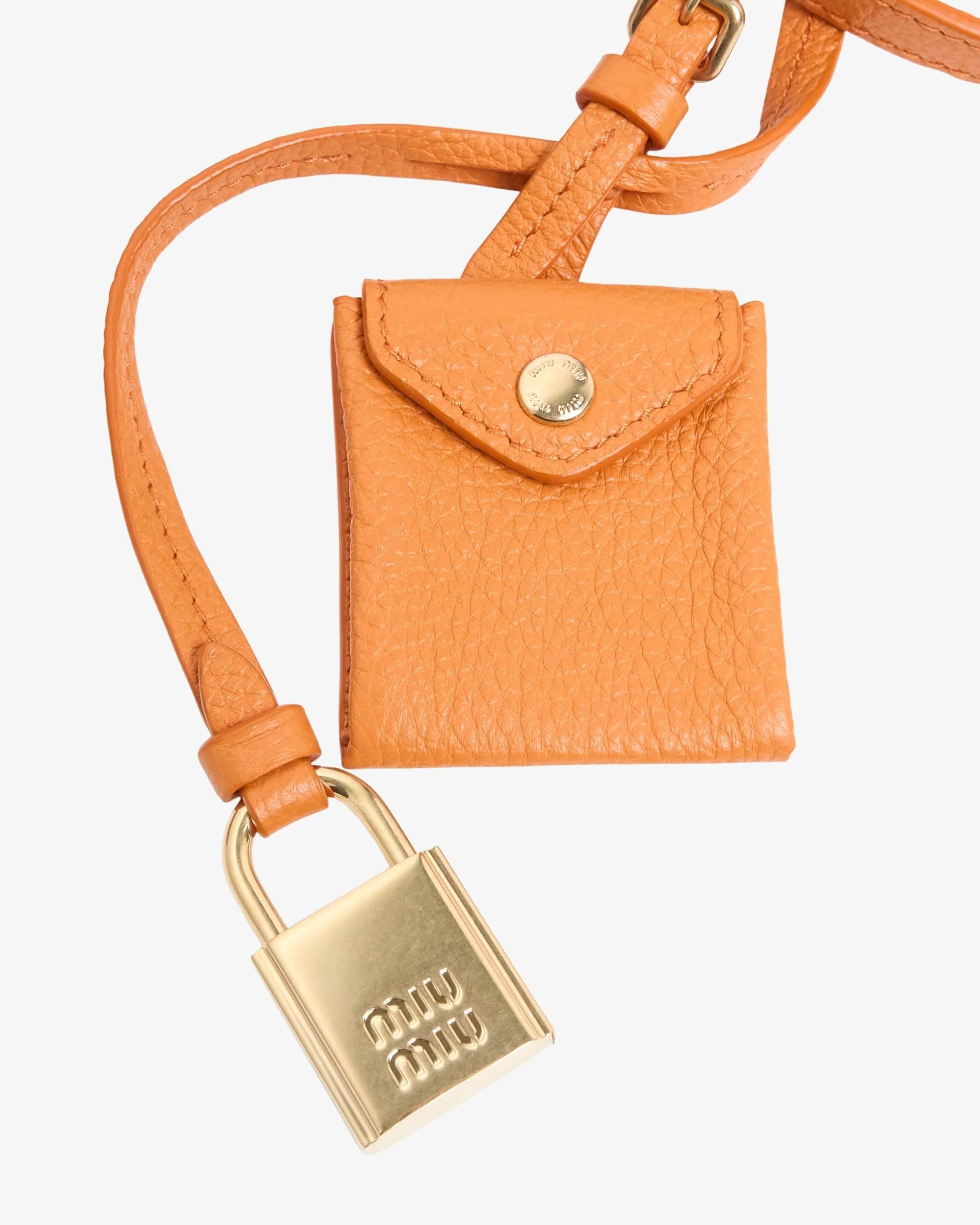 MIU MIU - Women's Vitello Phenix Bag - (Orange) - Image 4