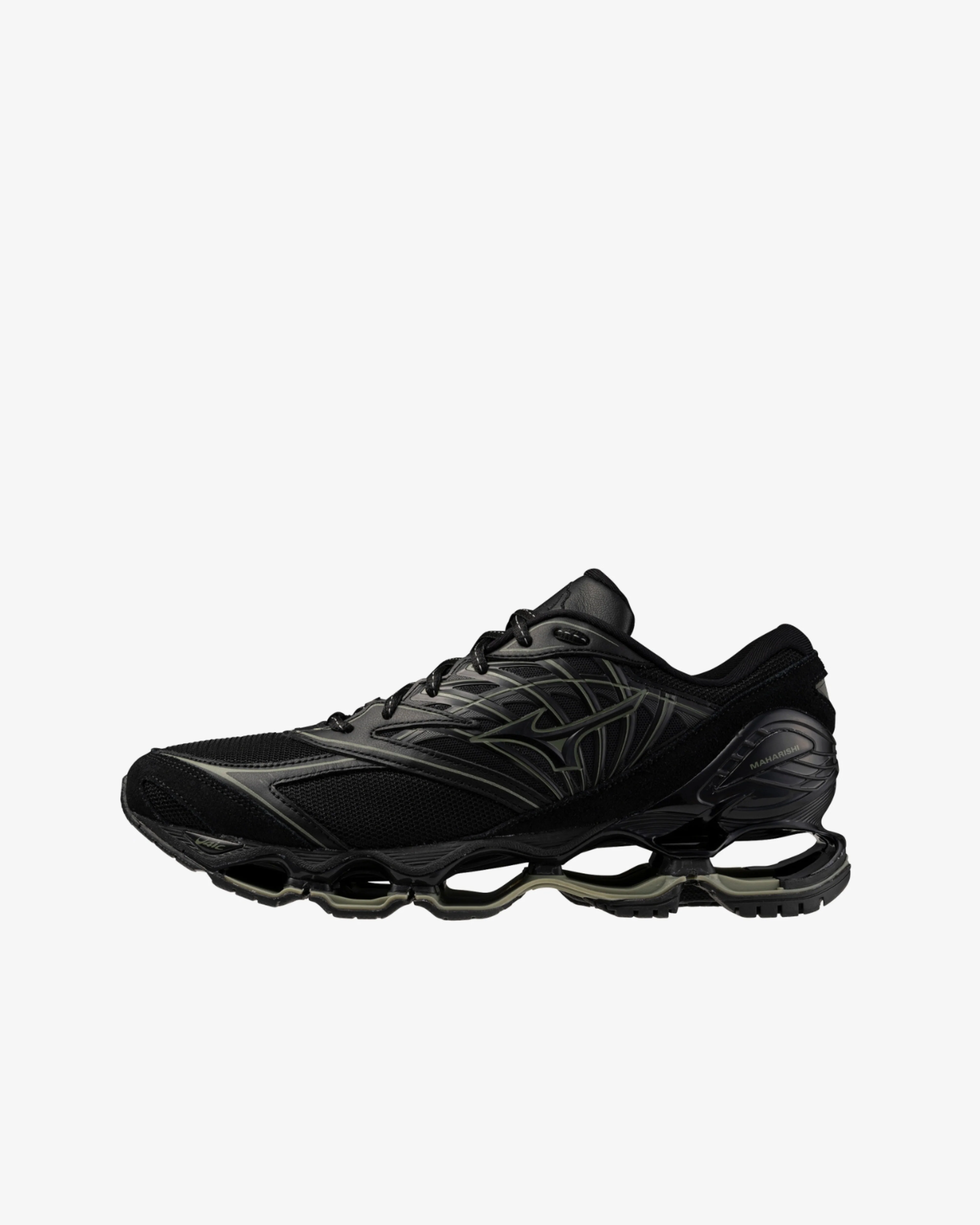 Mizuno - Men's Wave Prophecy Ls Maharishi - (Black) - Image 2