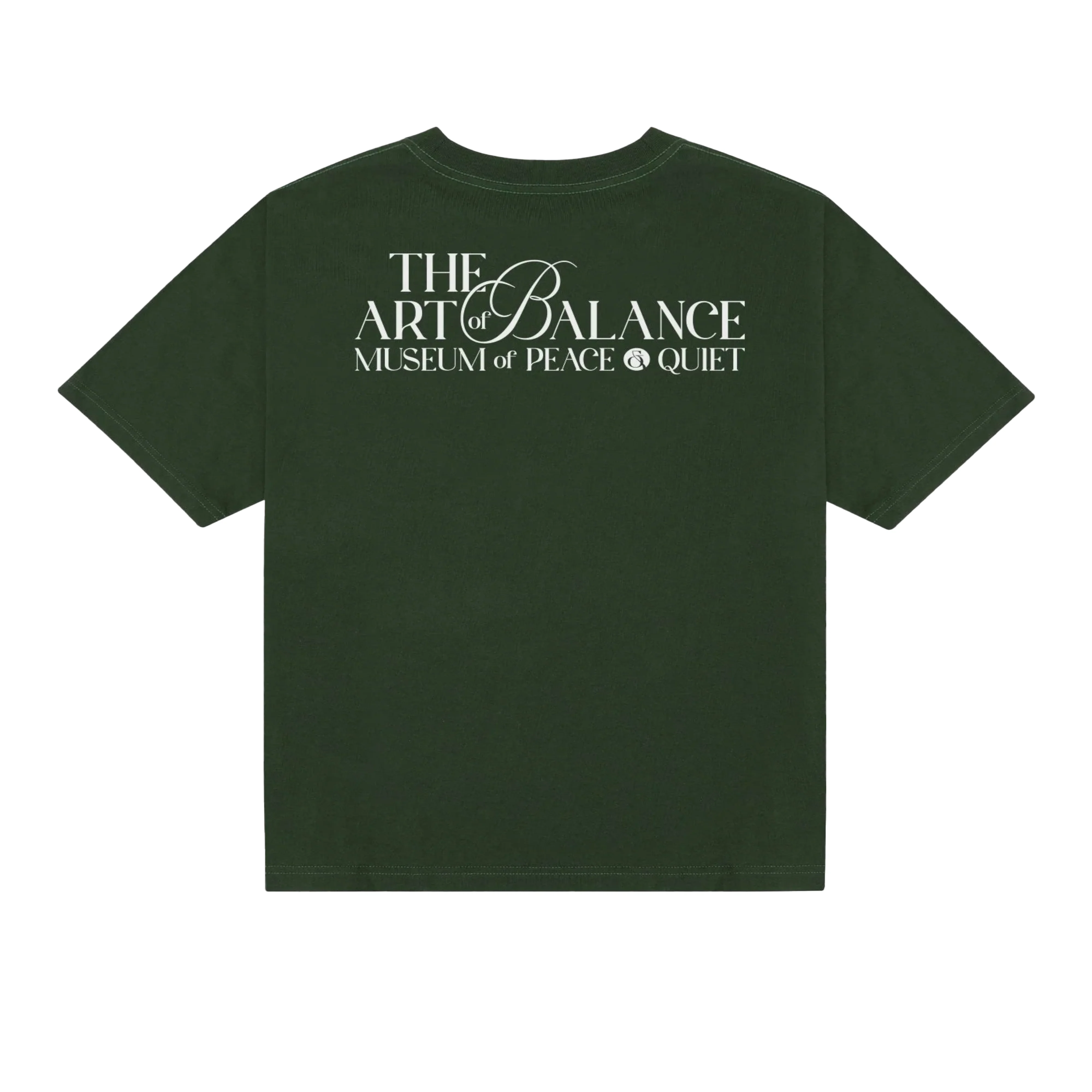 MUSEUM OF PEACE AND QUIET - Men's Art Of Balance T-Shirt - (Forest) - Image 2