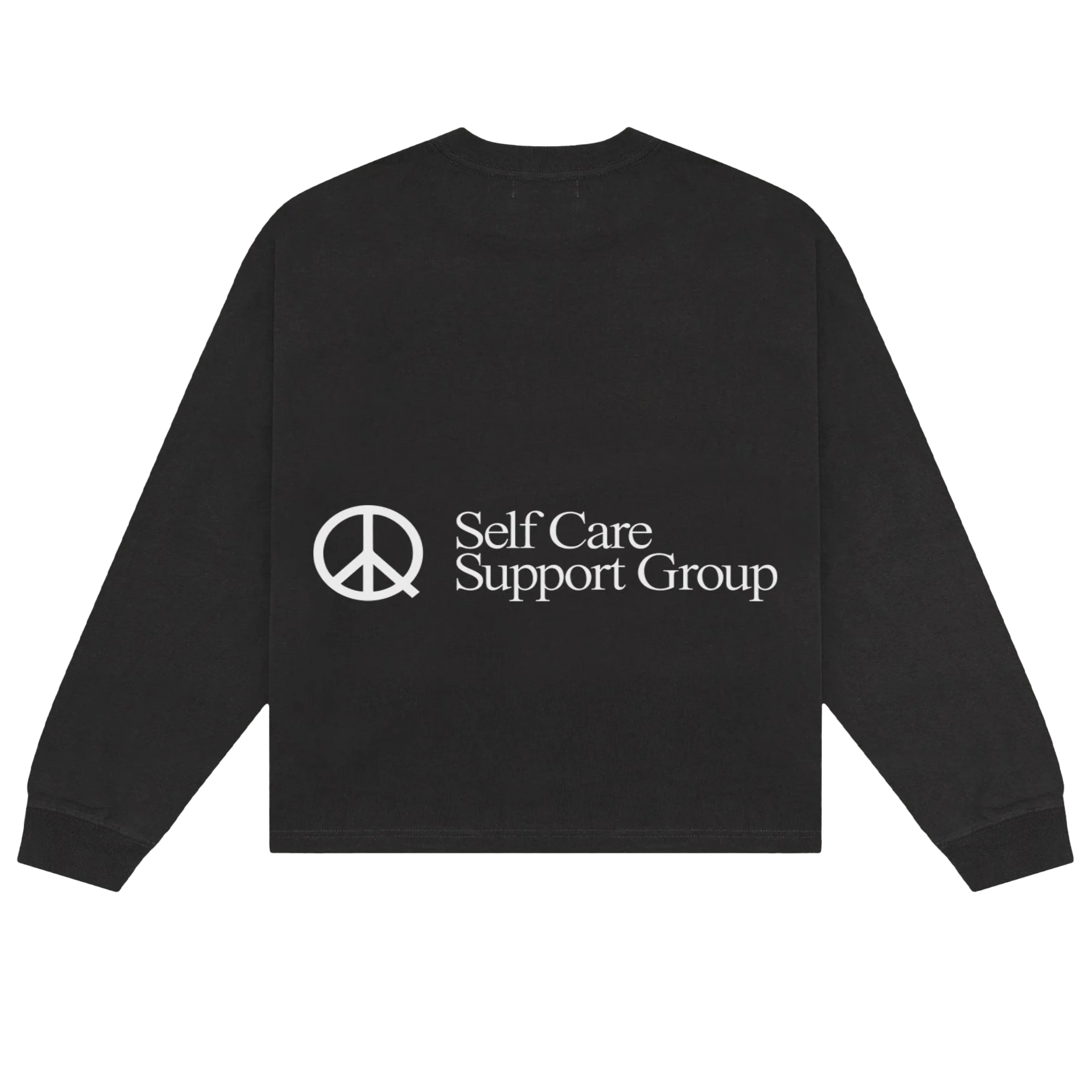 MUSEUM OF PEACE AND QUIET - Men's Support Group Ls-Shirt - (Black) - Image 2