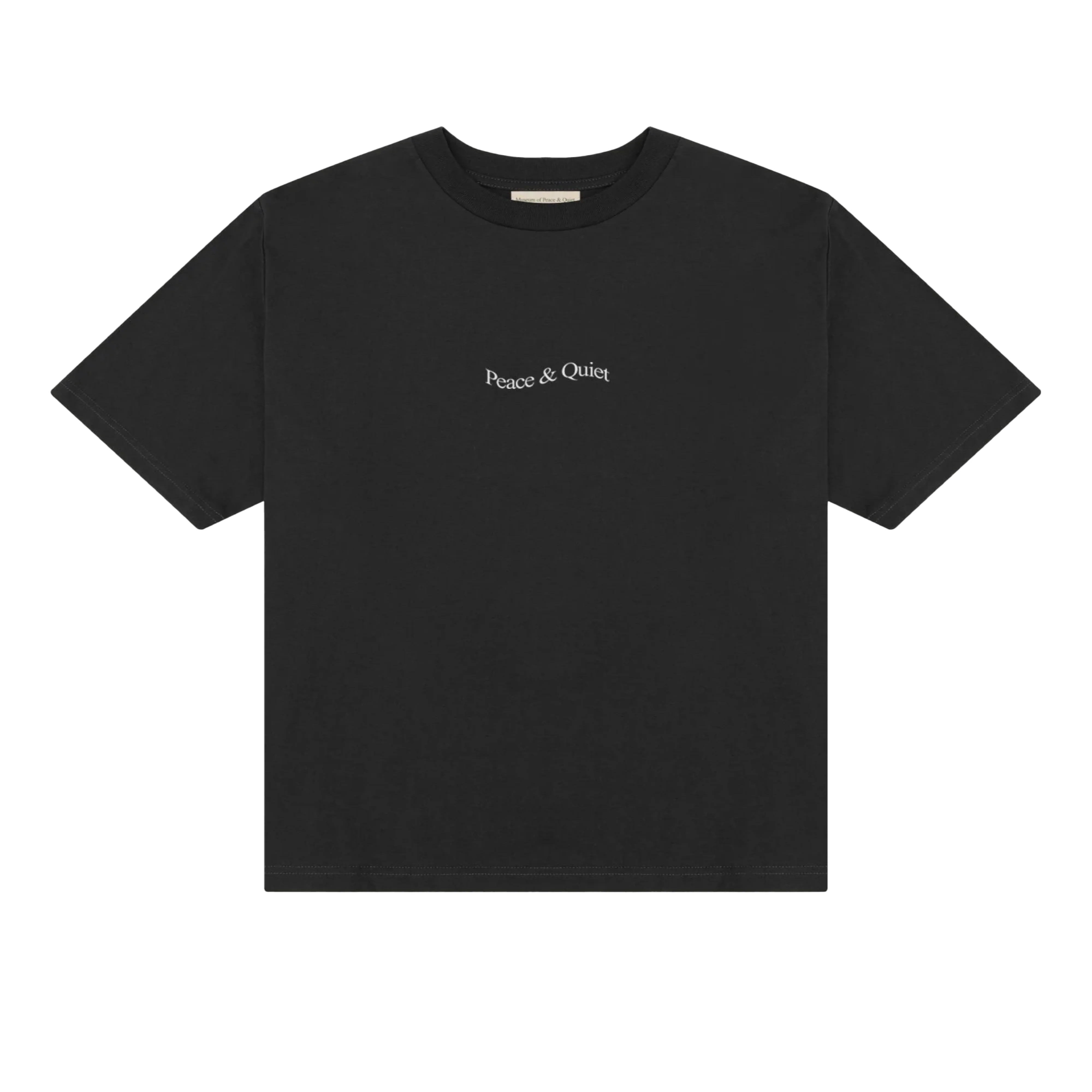 MUSEUM OF PEACE AND QUIET - Men's Wordmark T-Shirt - (Black)