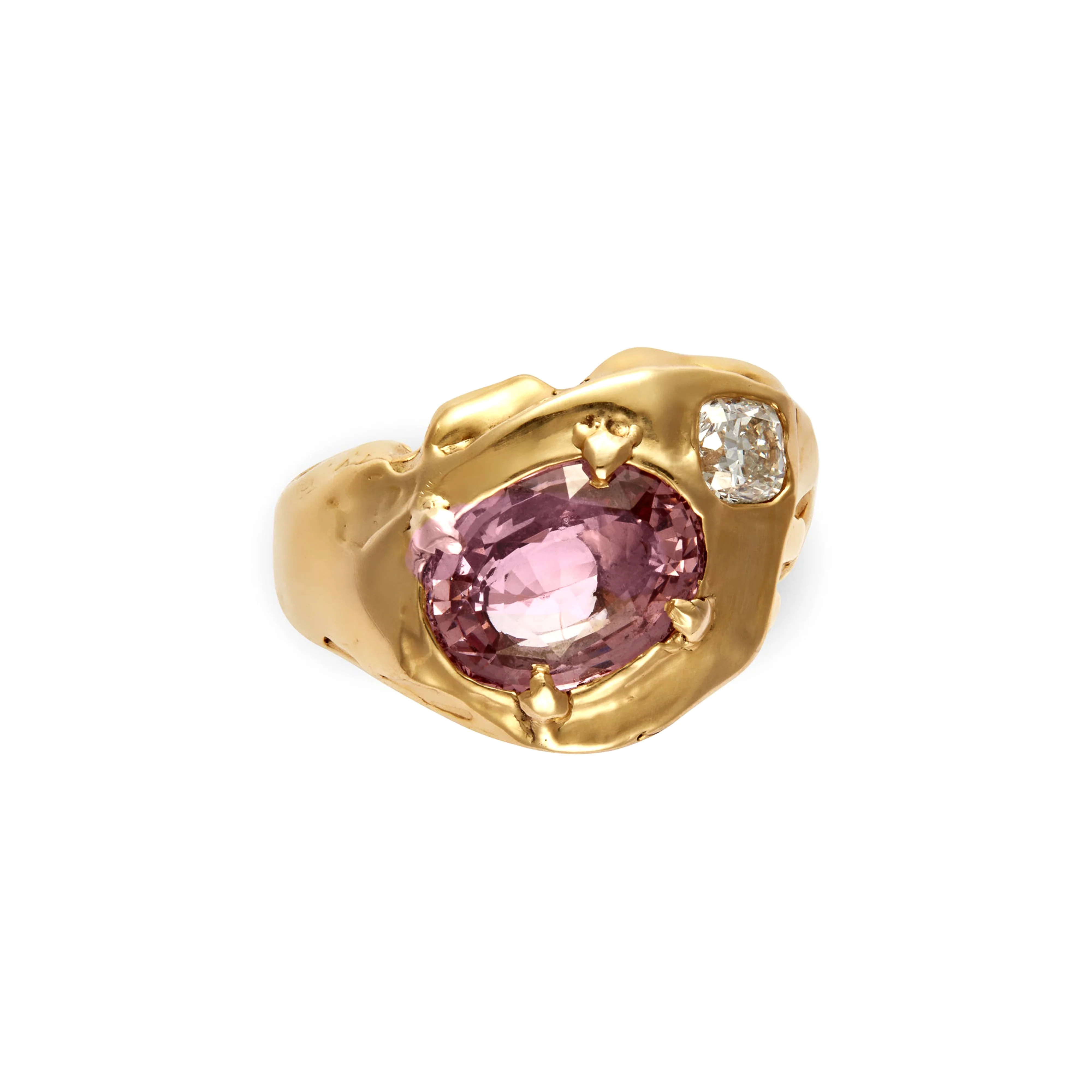 NADIA SHELBAYA - Sacrosanct PInk Spinel Ring - Image 3