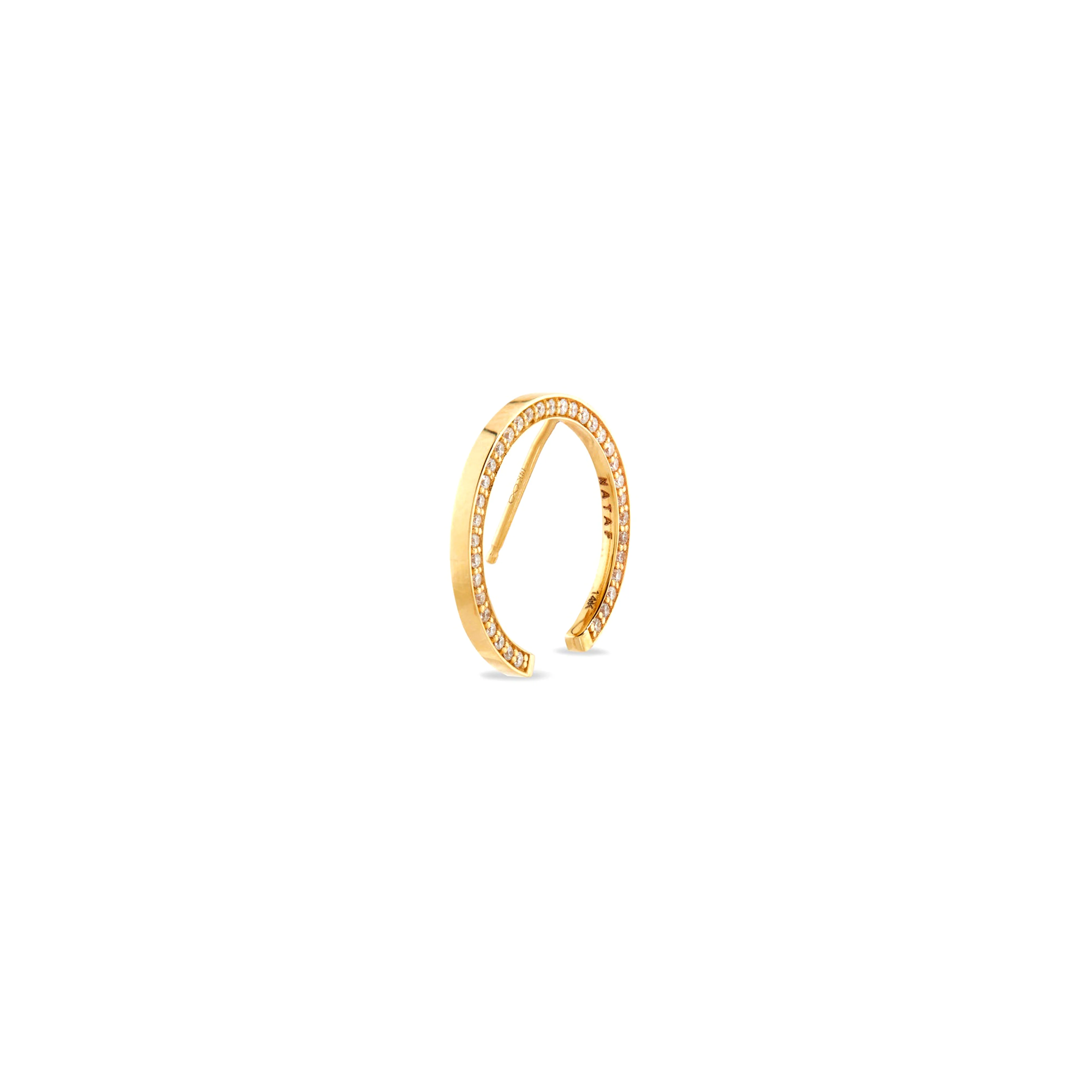 NATAF JOAILLERIE - Petit Infinite Hoop Earring - Image 2