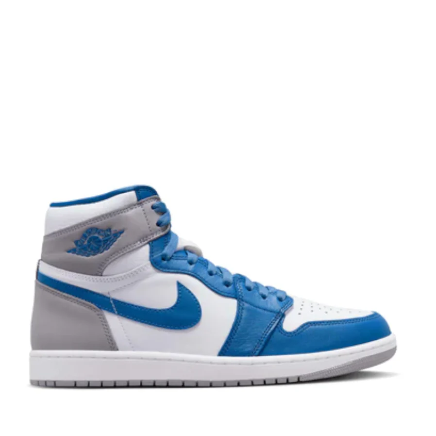 Nike - Air Jordan 1 Retro High OG - (True Blue/White-Cement Grey)