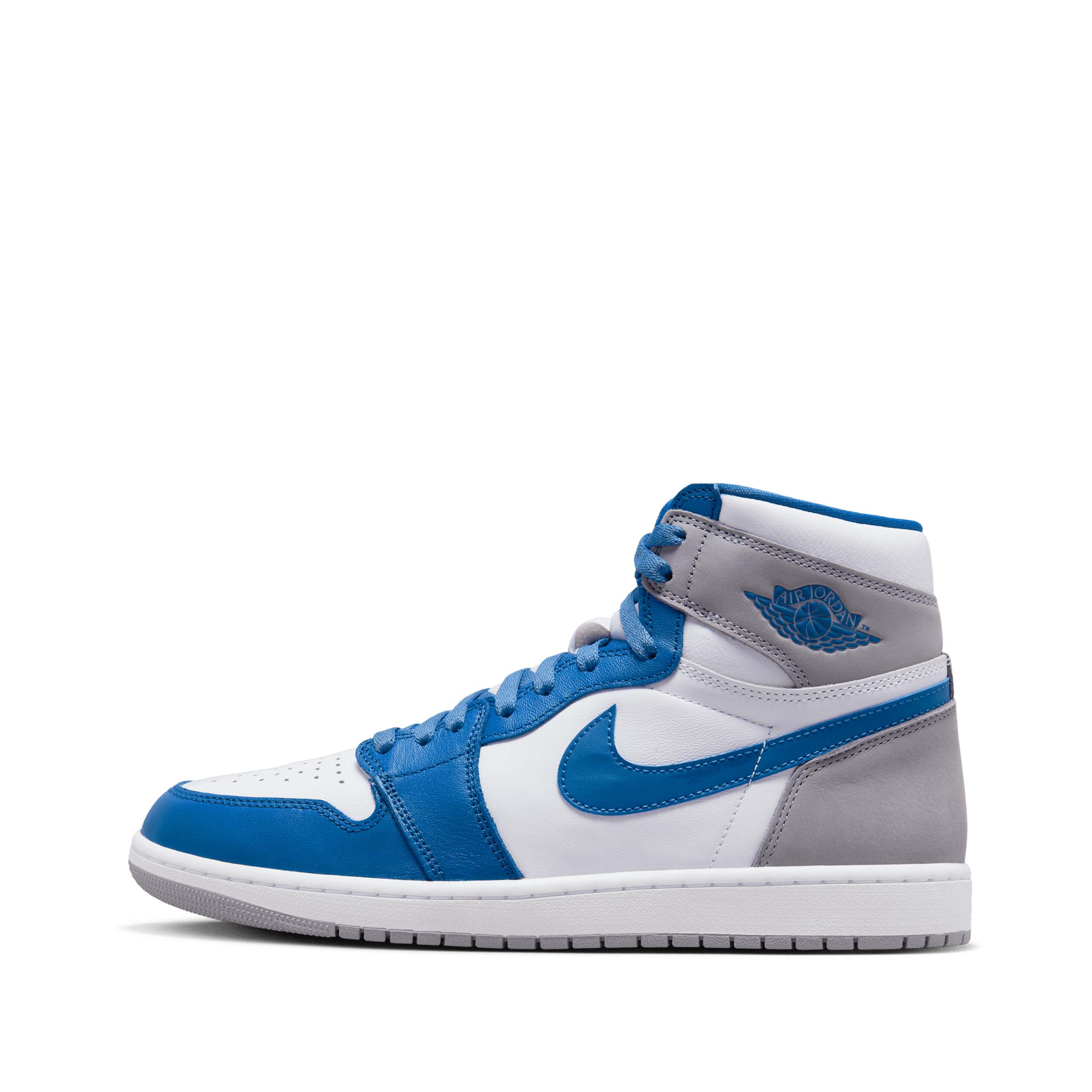 Nike - Air Jordan 1 Retro High OG - (True Blue/White-Cement Grey) - Image 3