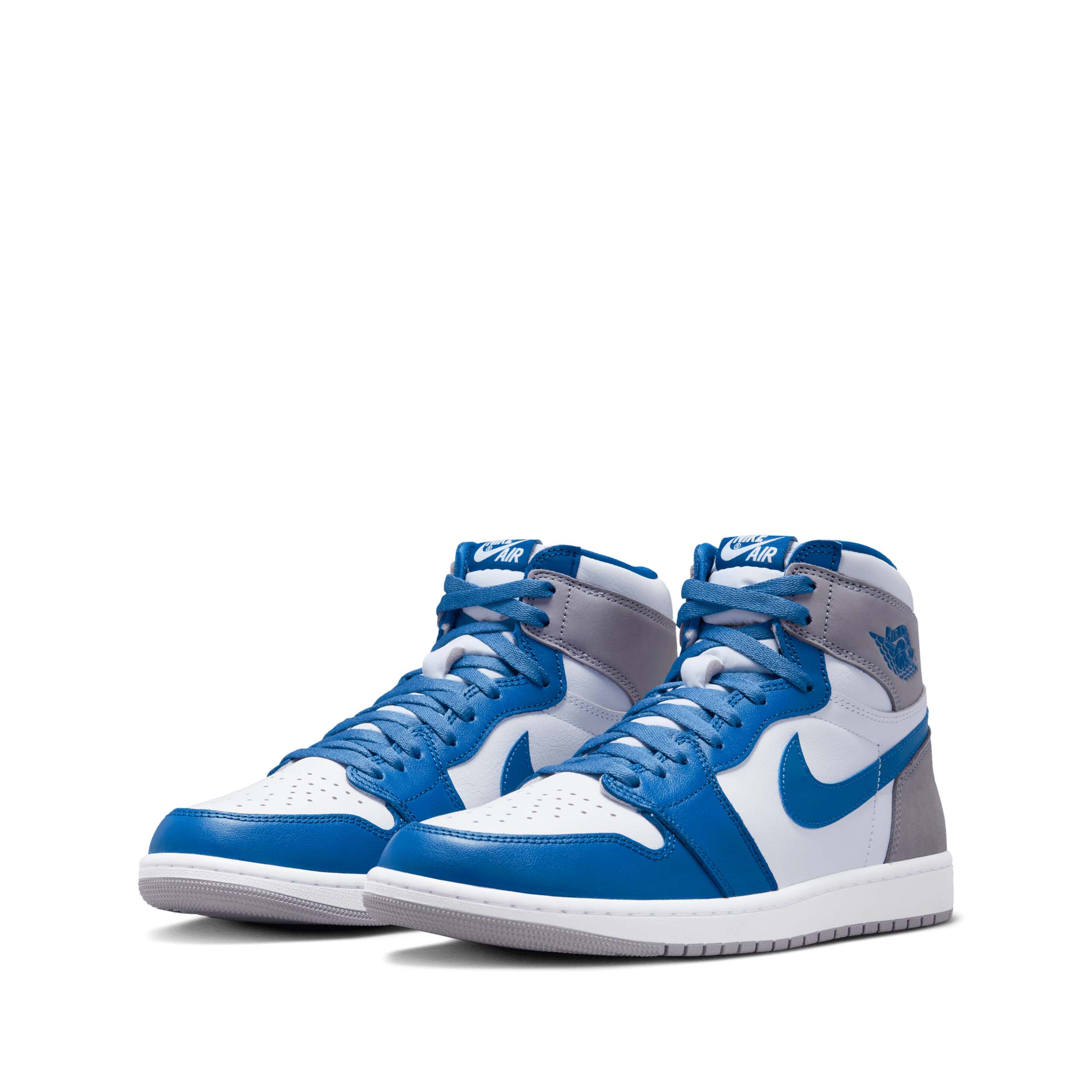Nike - Air Jordan 1 Retro High OG - (True Blue/White-Cement Grey) - Image 4