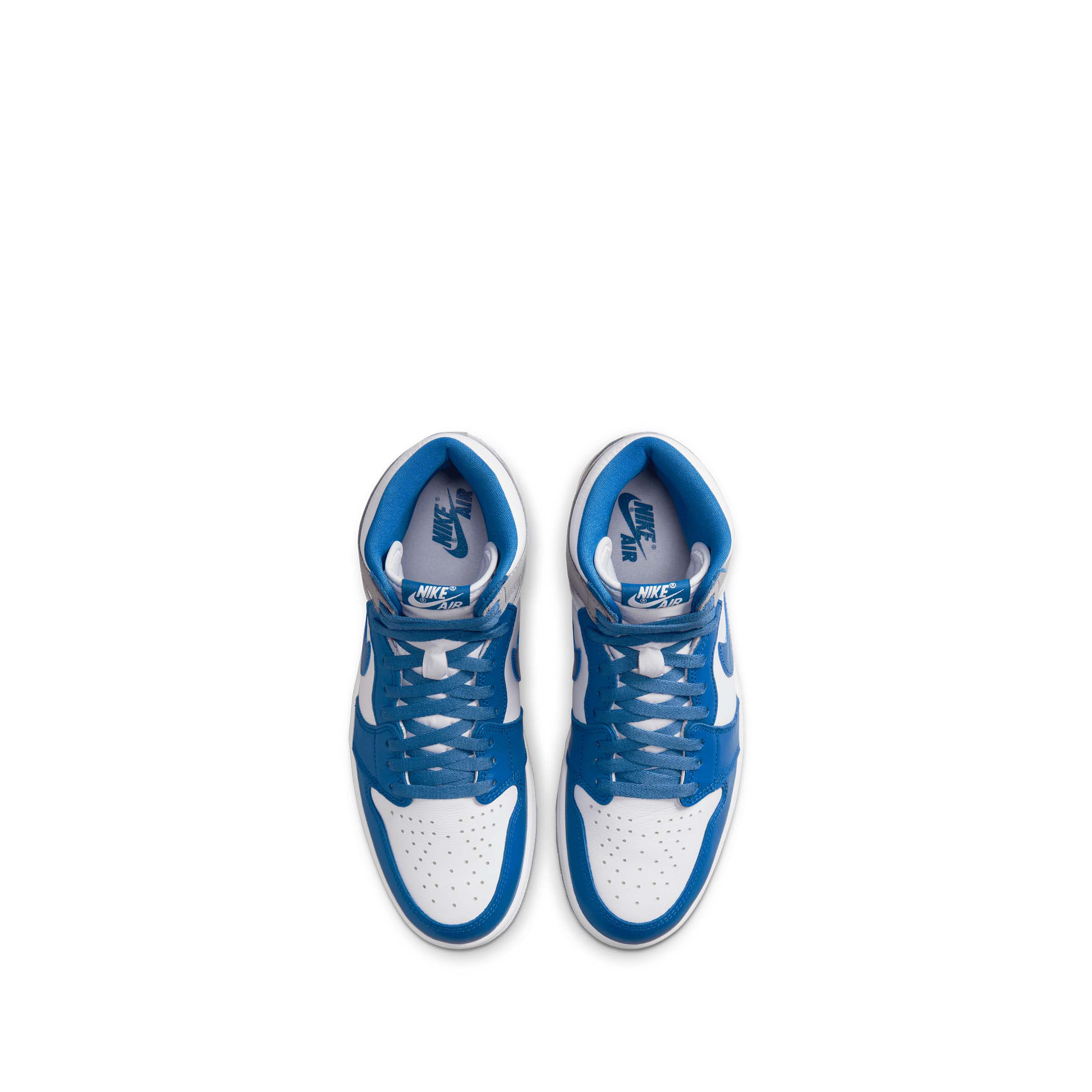 Nike - Air Jordan 1 Retro High OG - (True Blue/White-Cement Grey) - Image 5