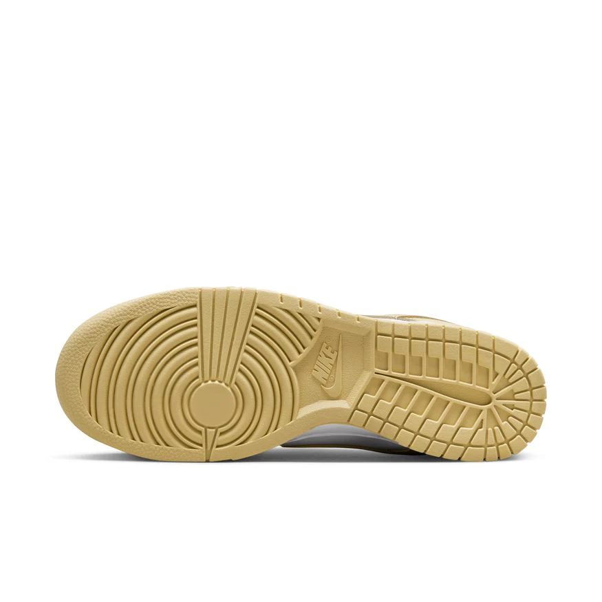 Nike - Dunk Low Retro - (White/Team Gold) - Image 7
