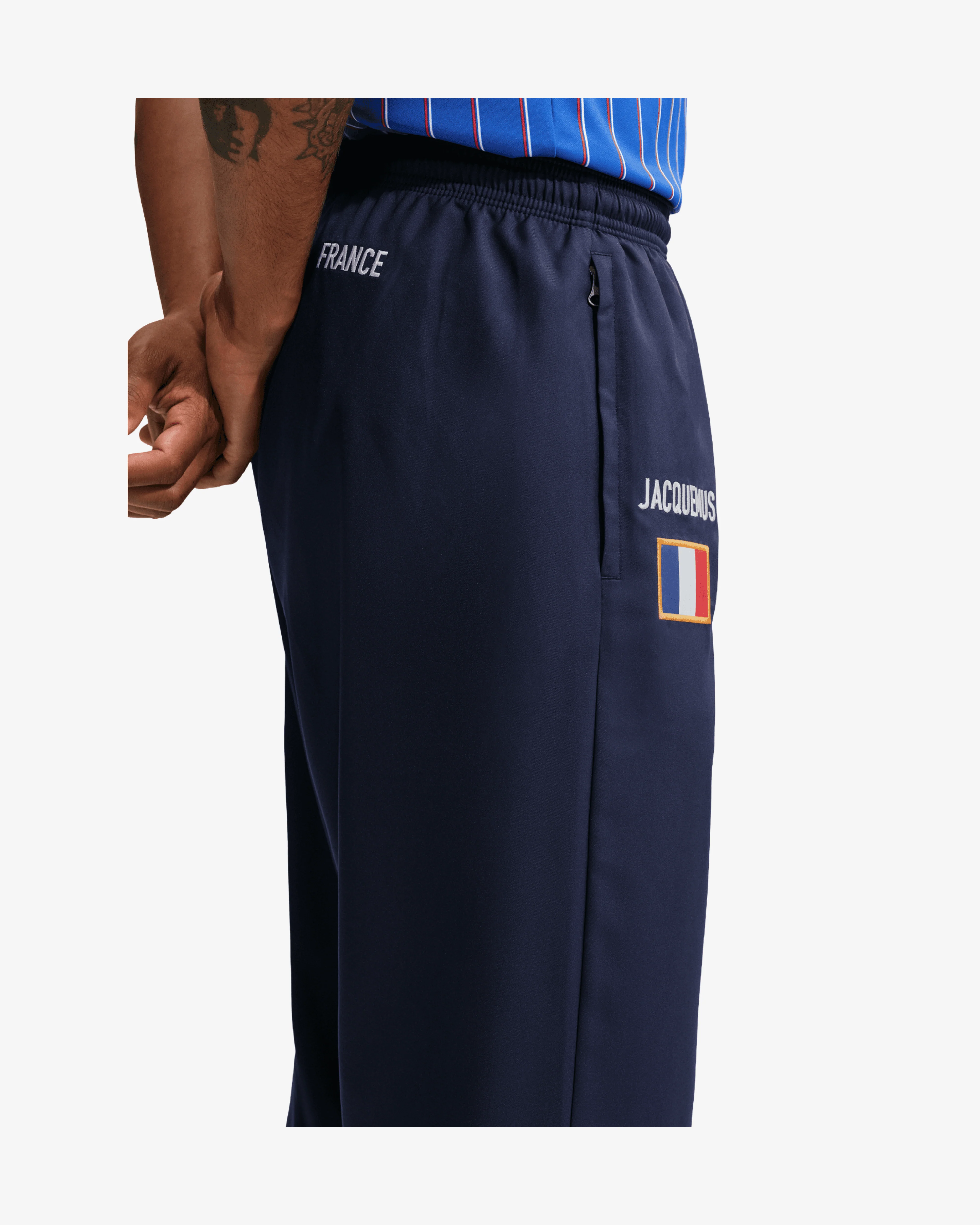 Nike - Men's Jacquemus France Reissue Track Pants- (IQ3855-498) - Image 4