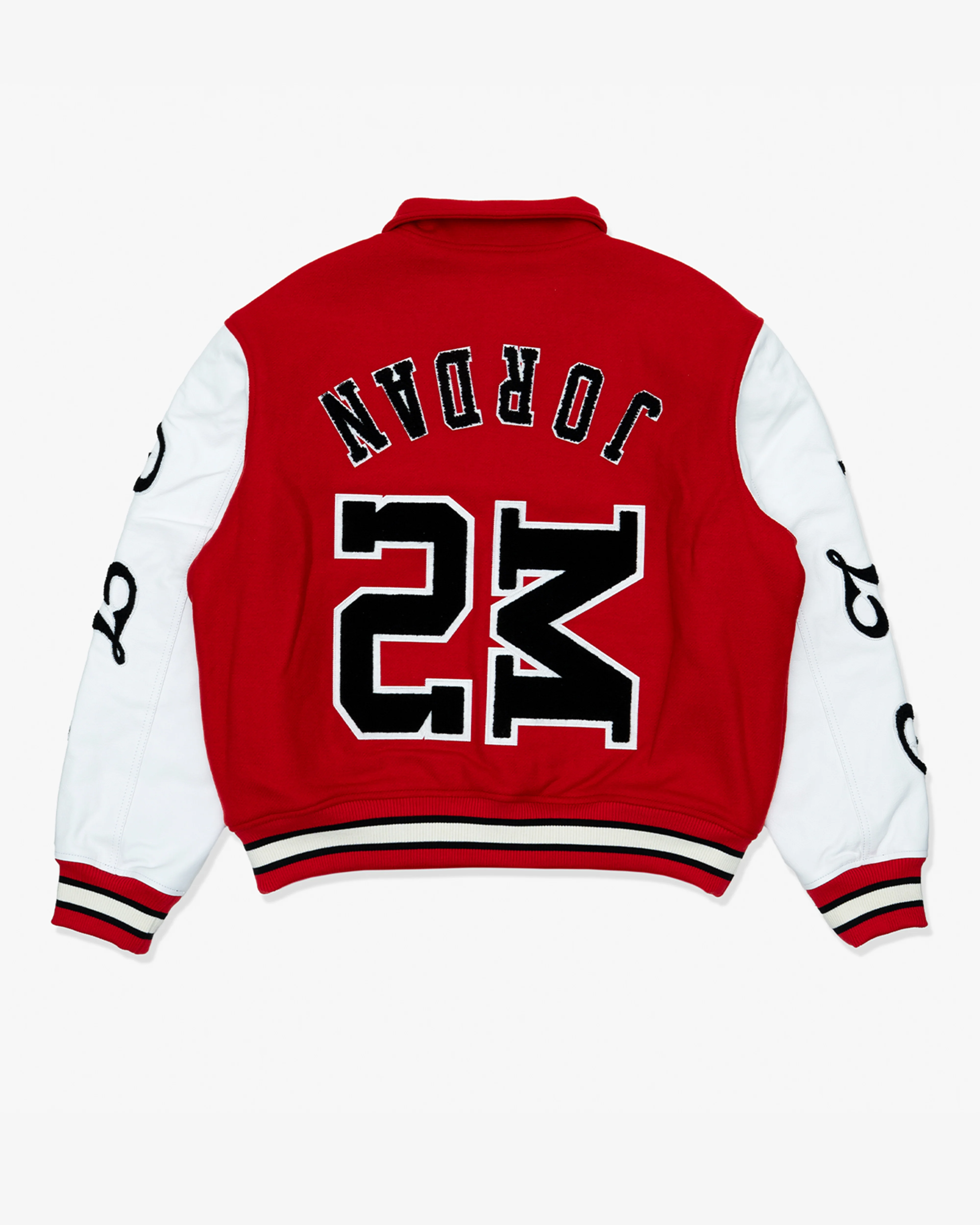 Nike - Men's Jordan Sm Varsity Jacket - (Red) - Image 2