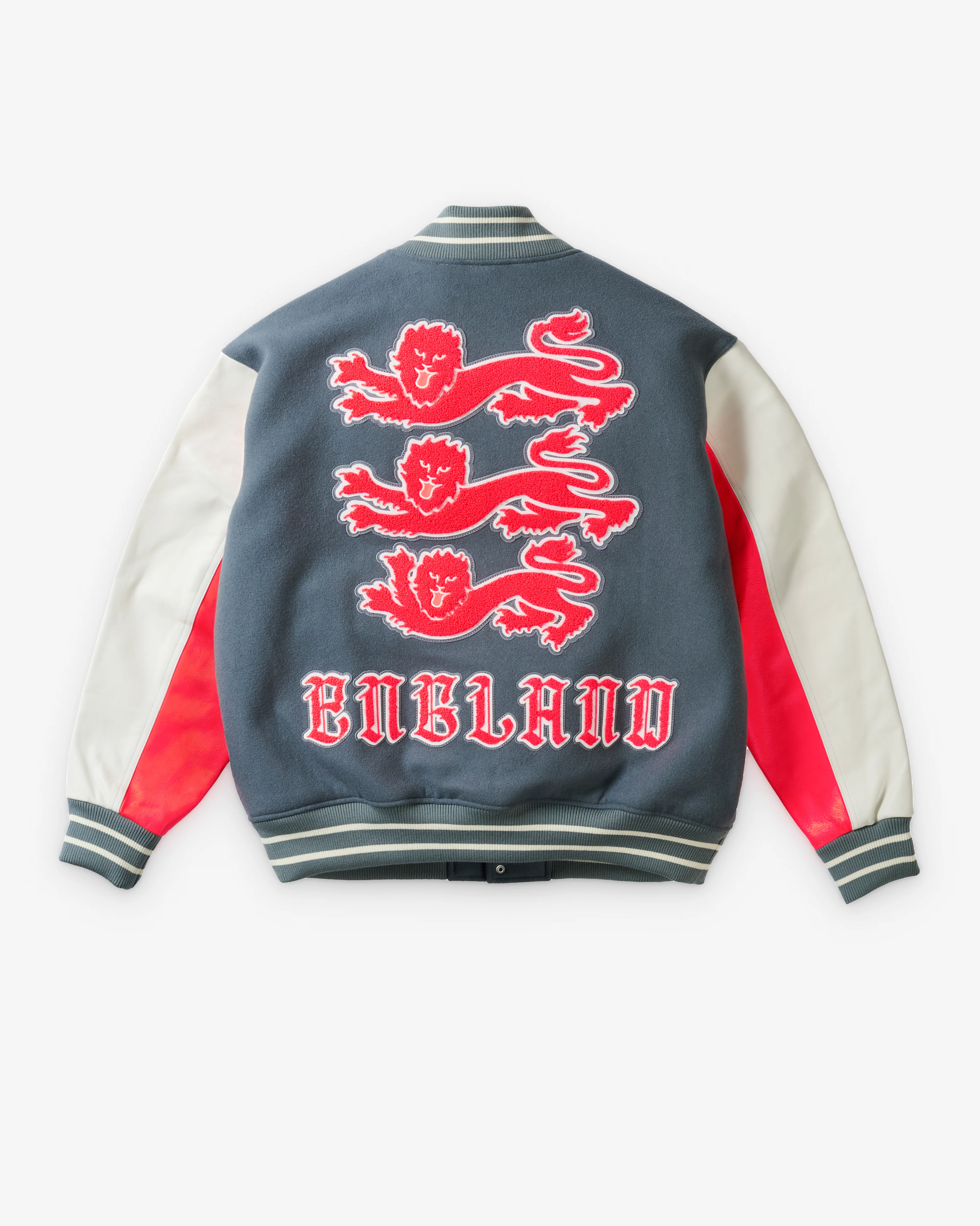 Nike - Men's Palace England Varsity Jacket - (IM6636-065) - Image 3